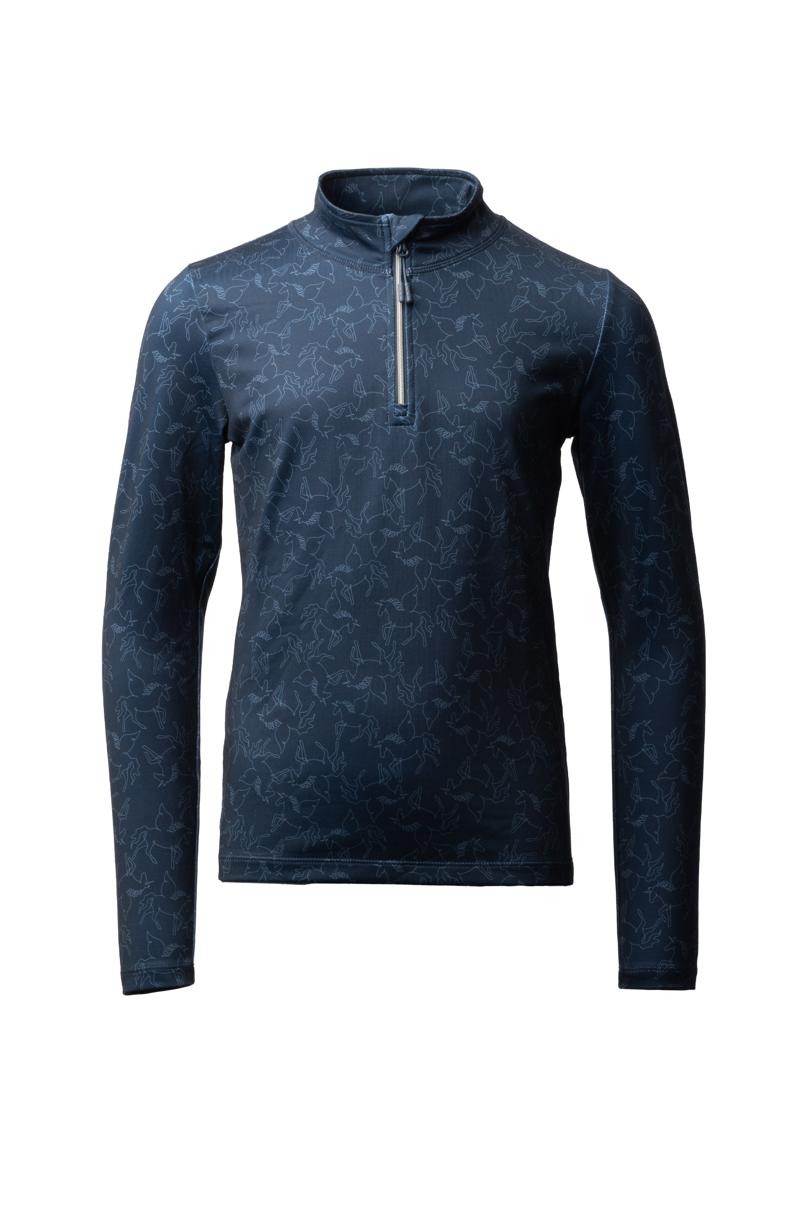 Blueberry Horze Pegasus Camiseta de Entrenamiento para Niños