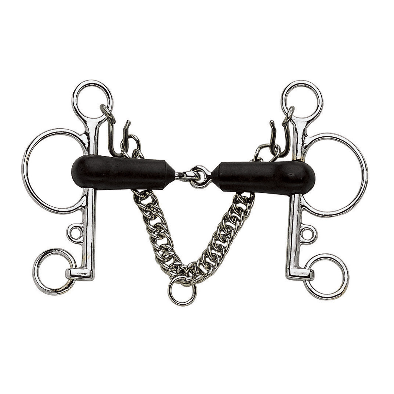 Pelham de Goma Sprenger flexible, partido