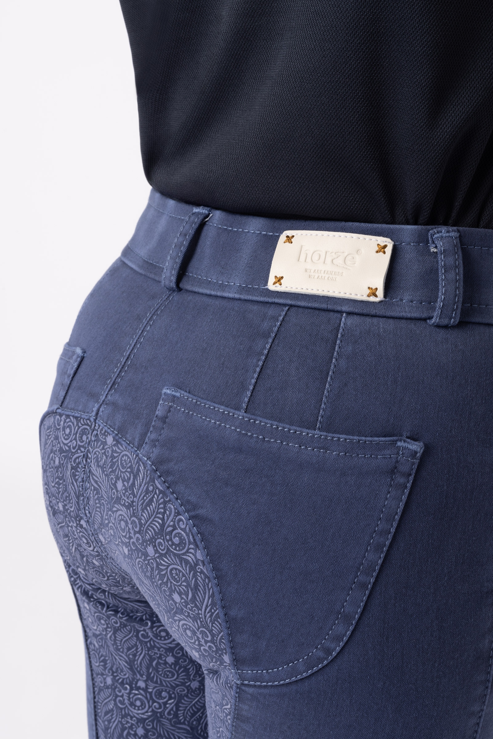 Pantalones de Montar con Agarre Completo para Ni&ntilde;os Horze Suki