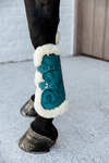 Botas de tend&oacute;n de terciopelo el&aacute;stico de bamb&uacute; de piel de oveja vegana Kentucky Horsewear