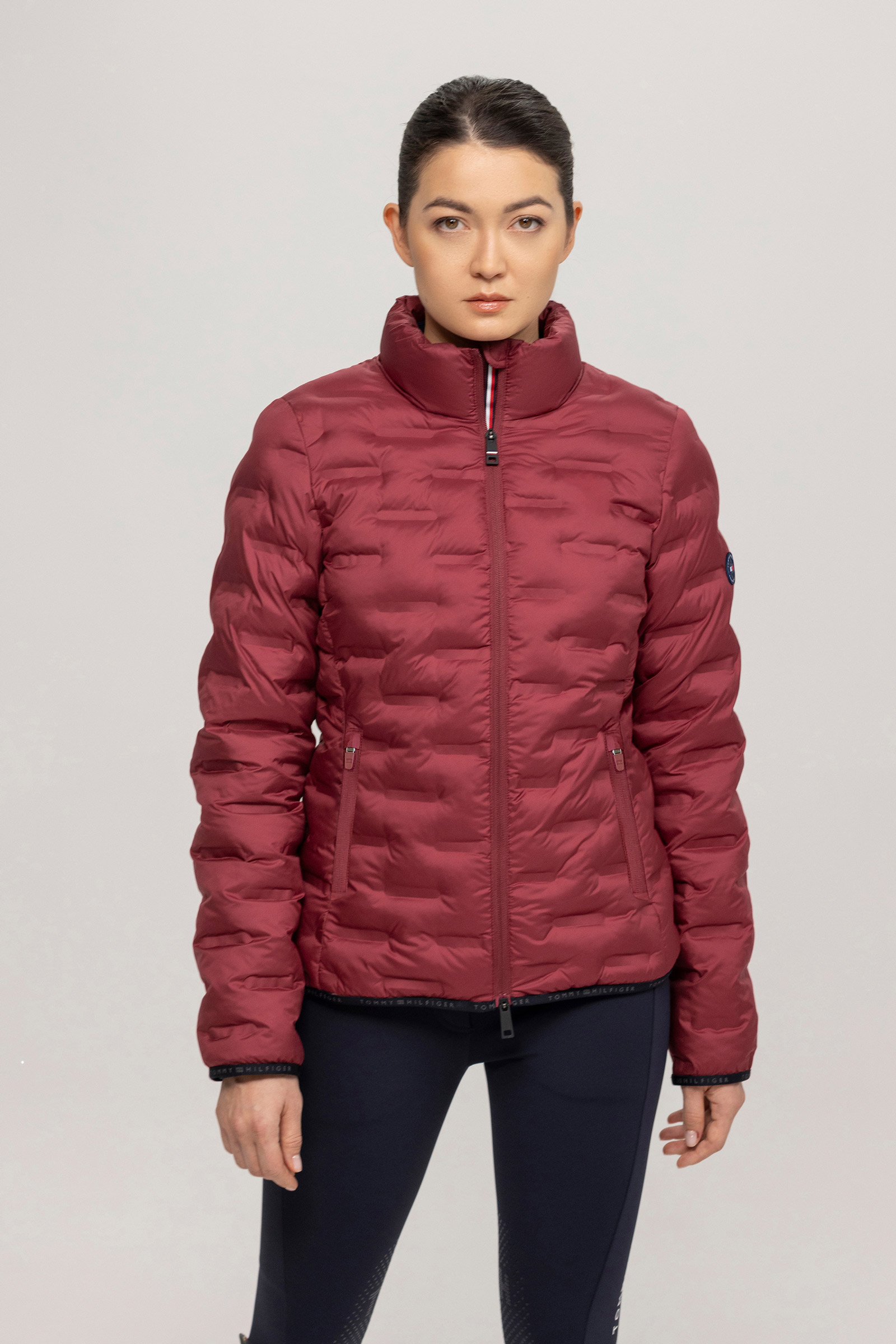 Tommy Hilfiger Equestrian Alabama chaqueta acolchada para mujer