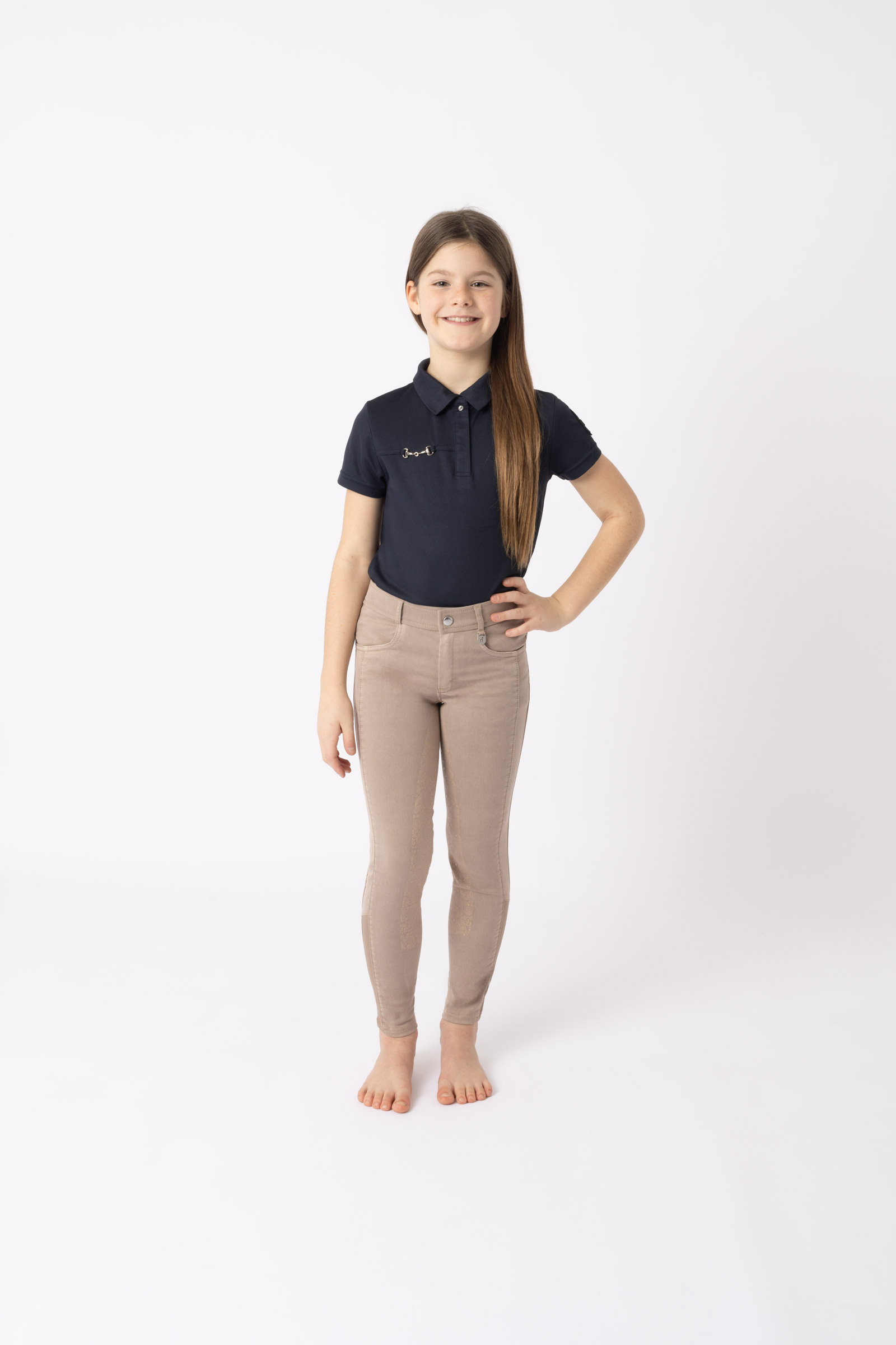 Pantalones de Montar con Agarre Completo para Ni&ntilde;os Horze Suki