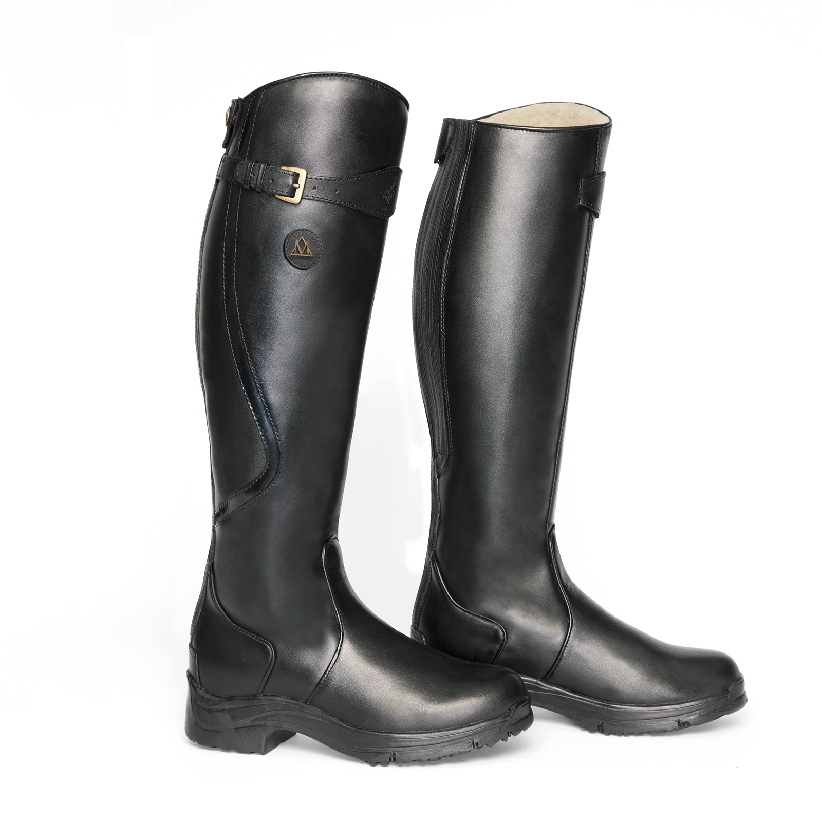 Black Mountain Horse Snowy River Botas de Equitación de Invierno para Mujer
