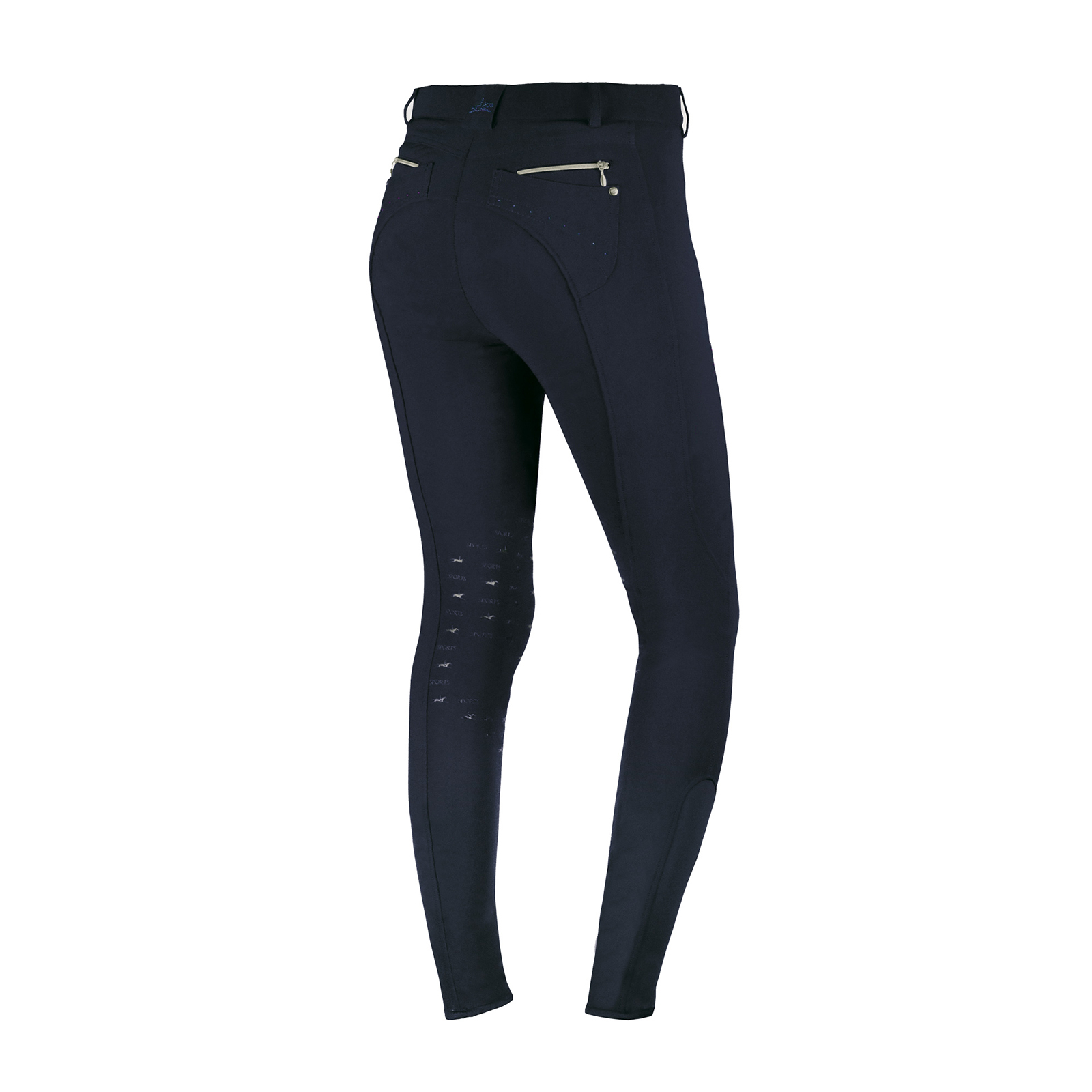 Midnight dark blue Pantal&oacute;n Schockem&ouml;hle Sports Venus Knee Patch para Mujer