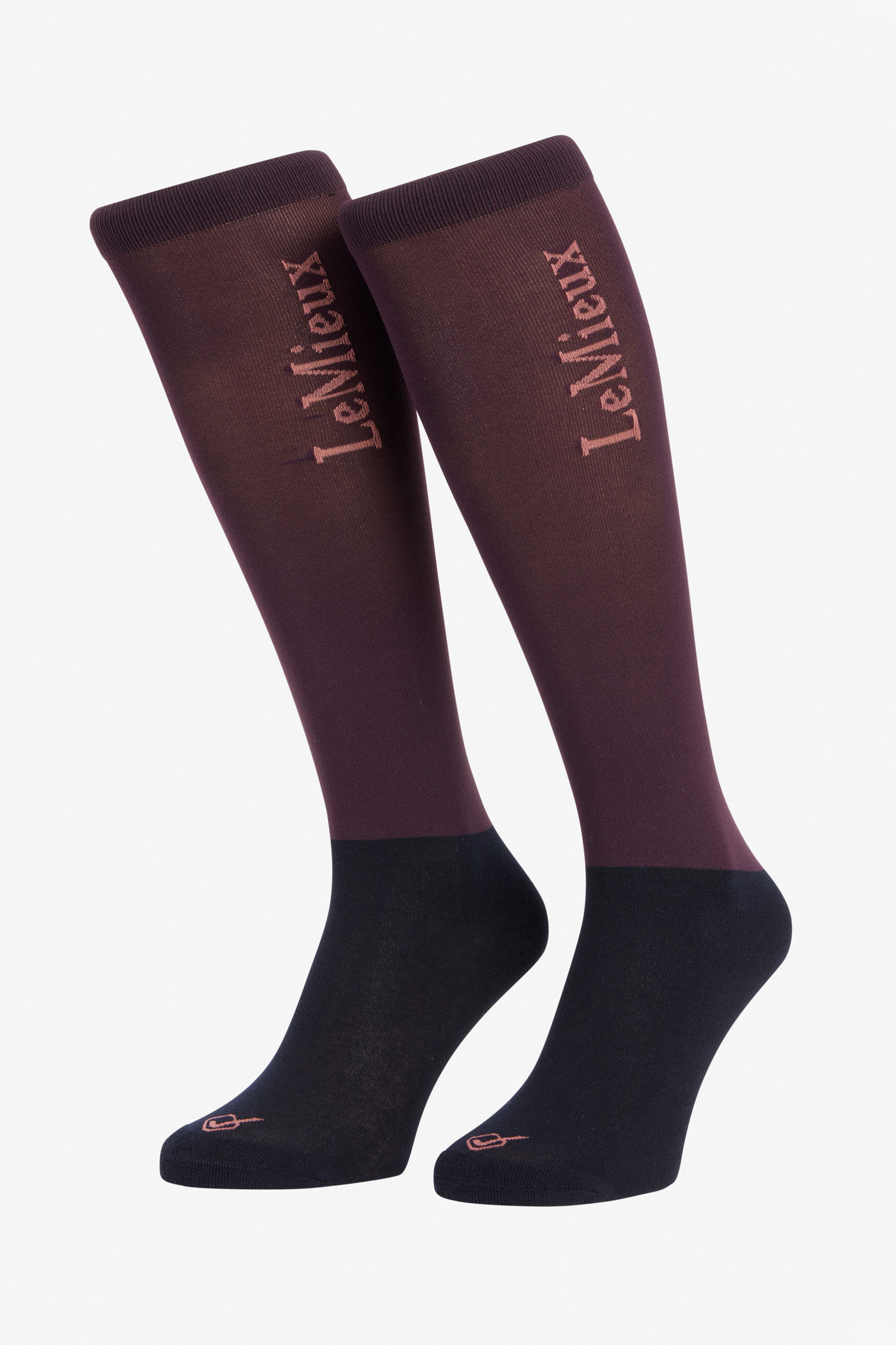 Damson Calcetines de competici&oacute;n LeMieux (paquete de 2)