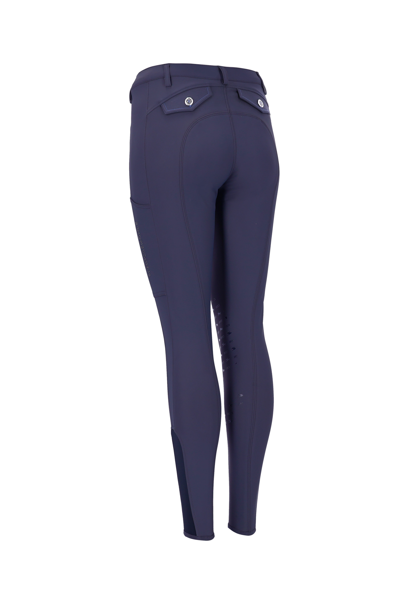 dark blue Pantalones de Montar con Refuerzo de Rodilla para Mujer Schockemöhle Sports Eleonore II