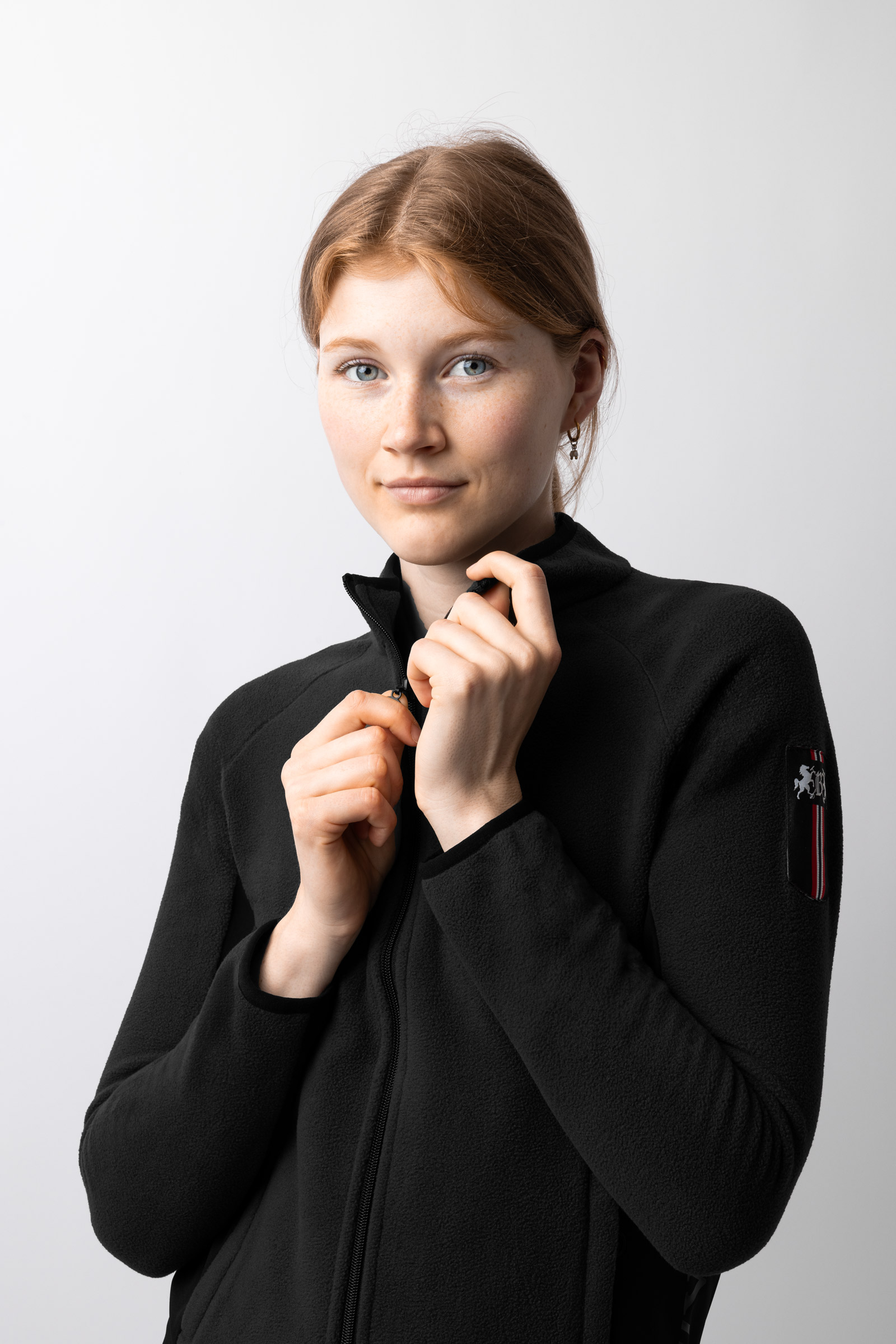 Chaqueta de Equitación Polar Elástica para Mujer B Vertigo Cleo