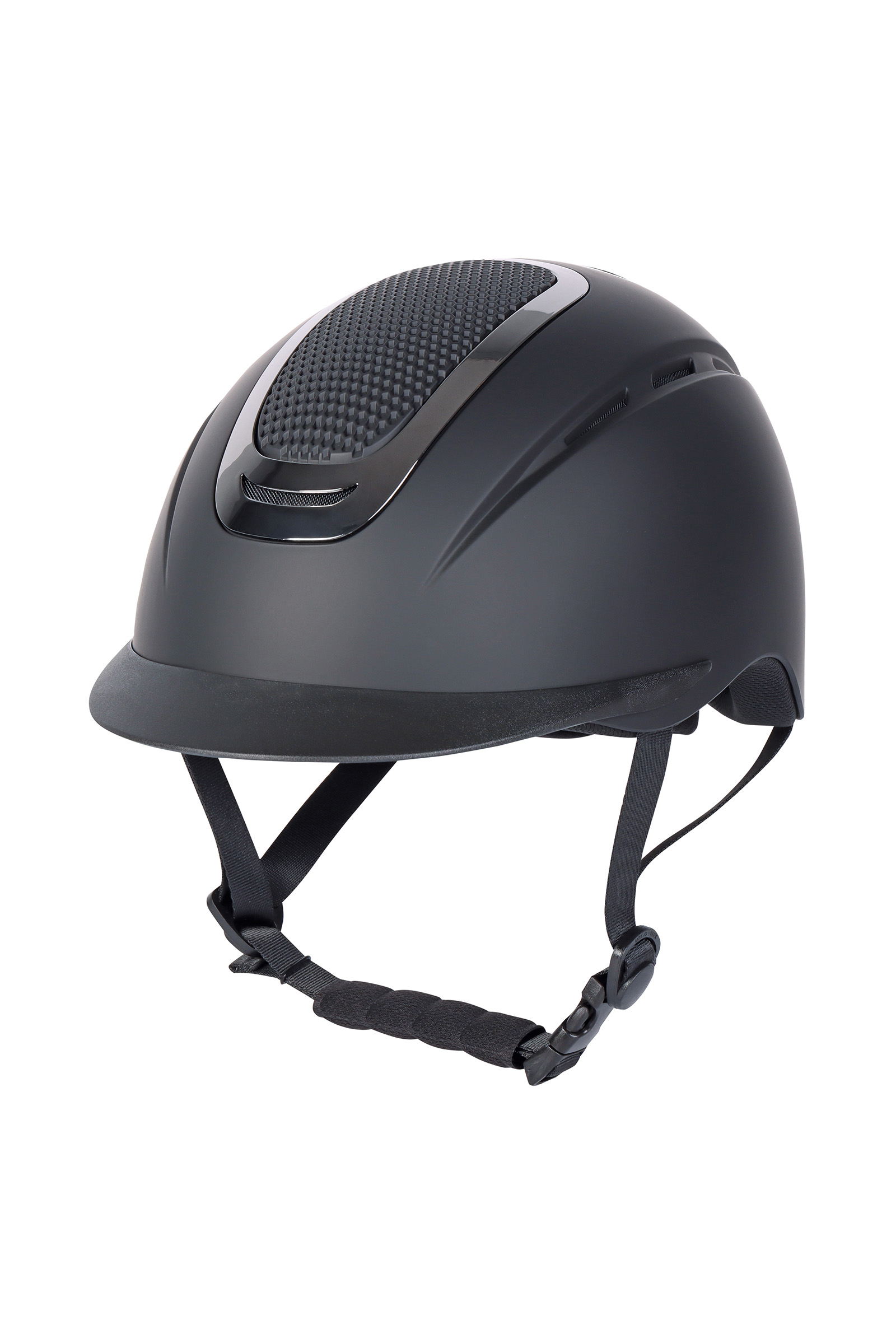 Black/Gunmetal Grey Harry's Horse Mont Denali casco de equitación