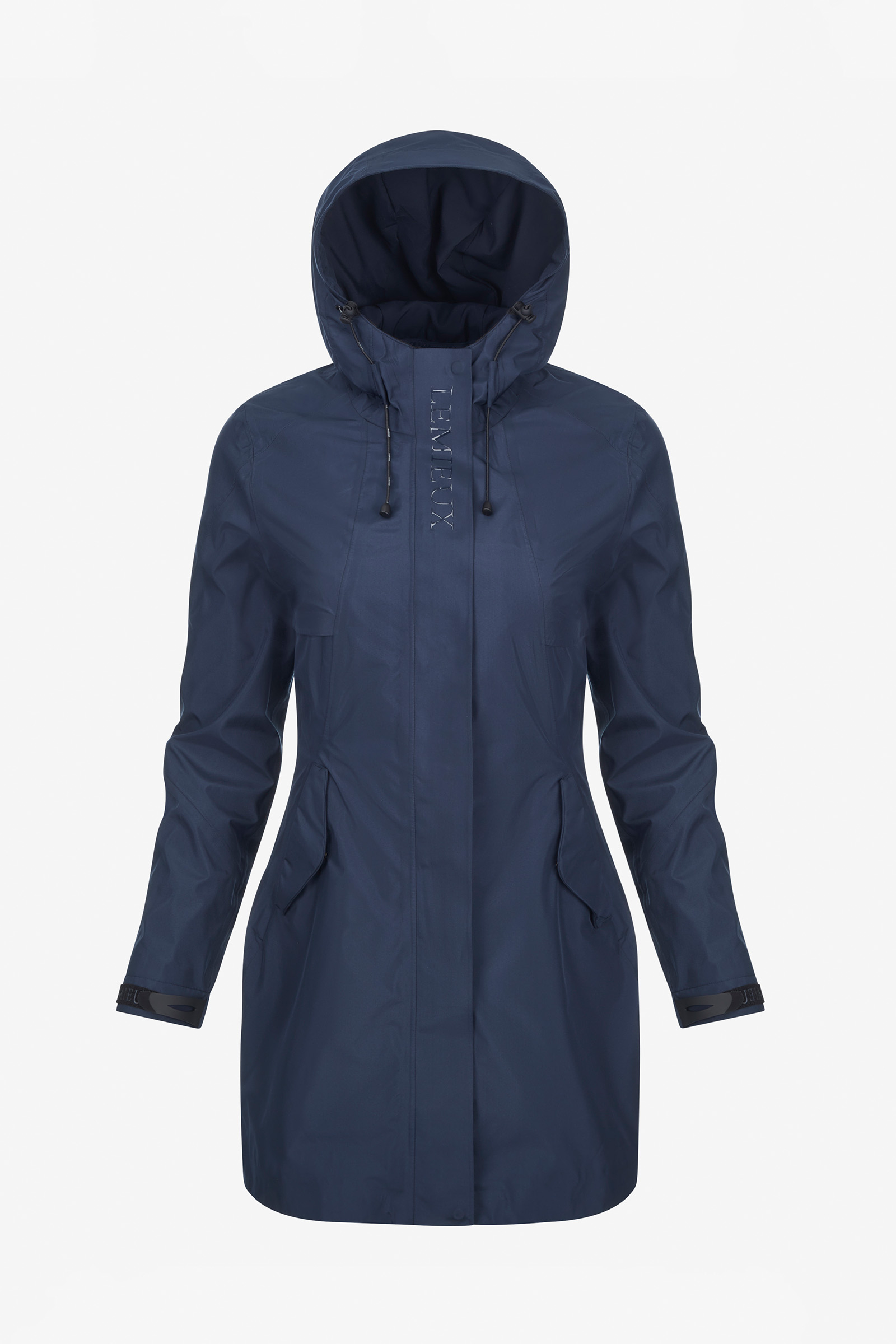 Navy LeMieux Chaqueta Larga de Lluvia para Mujer Grace