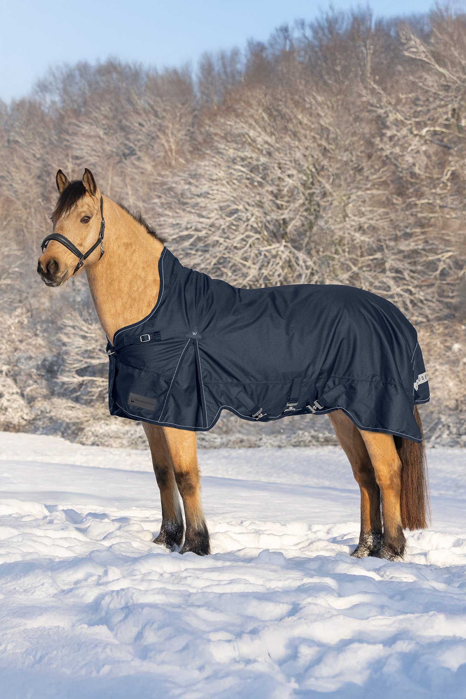 Waldhausen Scandic Manta de Exterior con cuello alto, 200 g