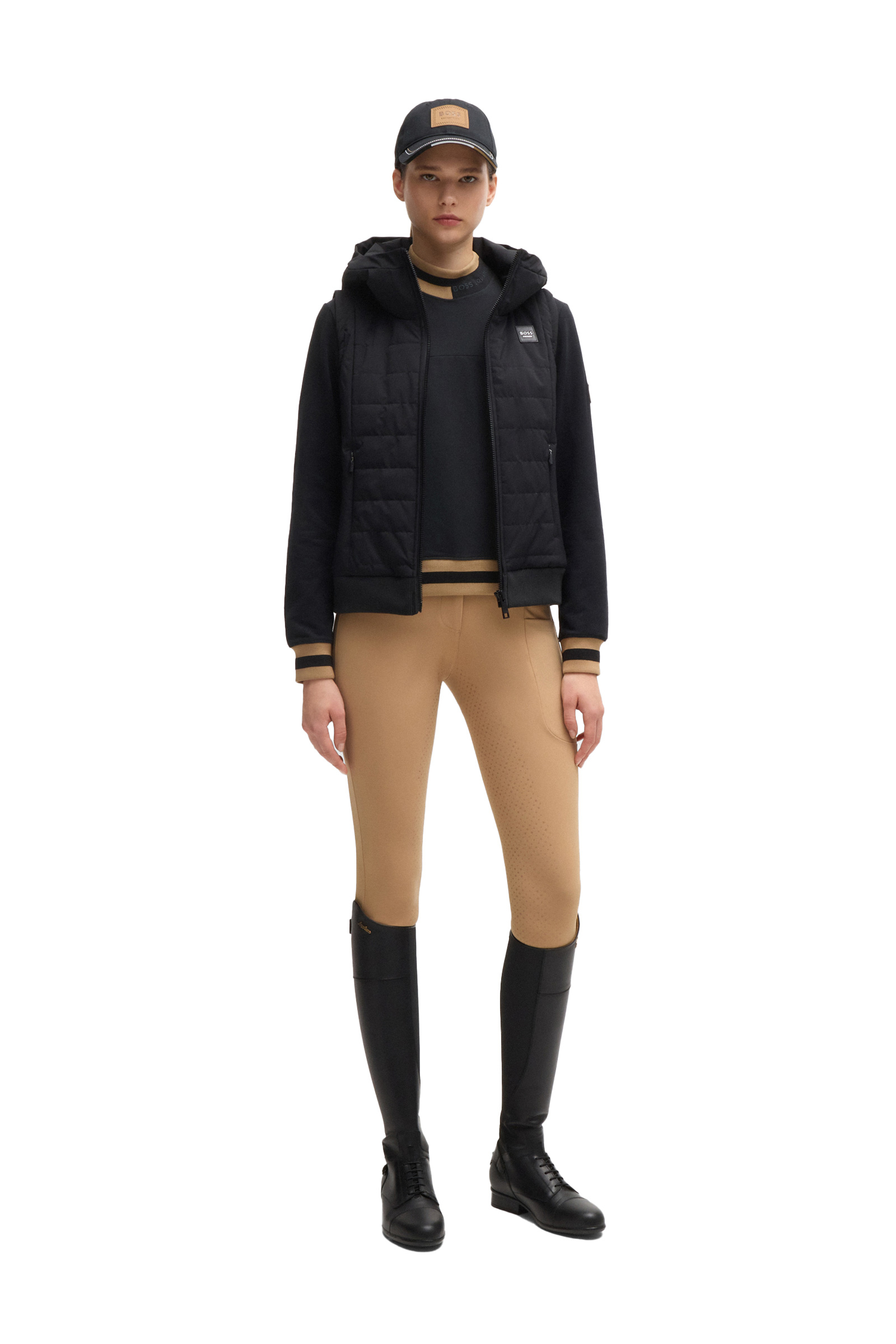 Boss Kim jersey de mujer con cuello alto