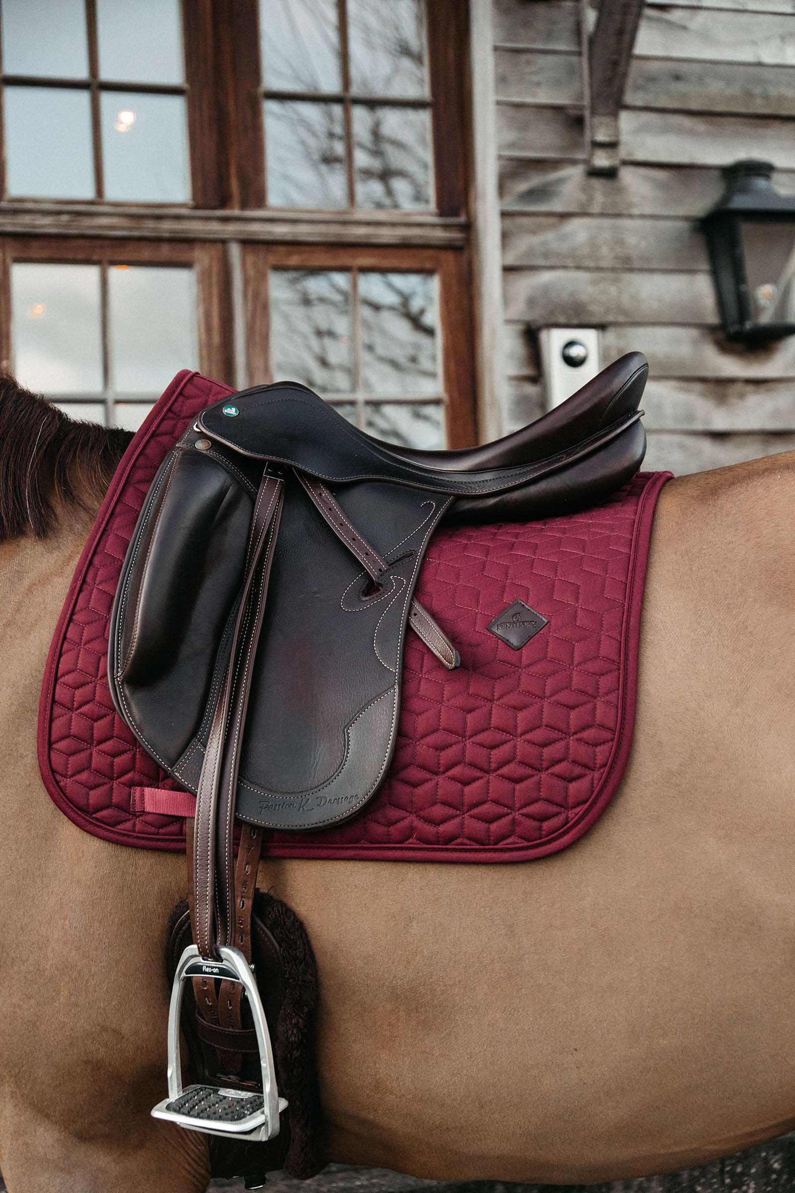 Dark Red Mantilla de Doma Kentucky Horsewear Basic