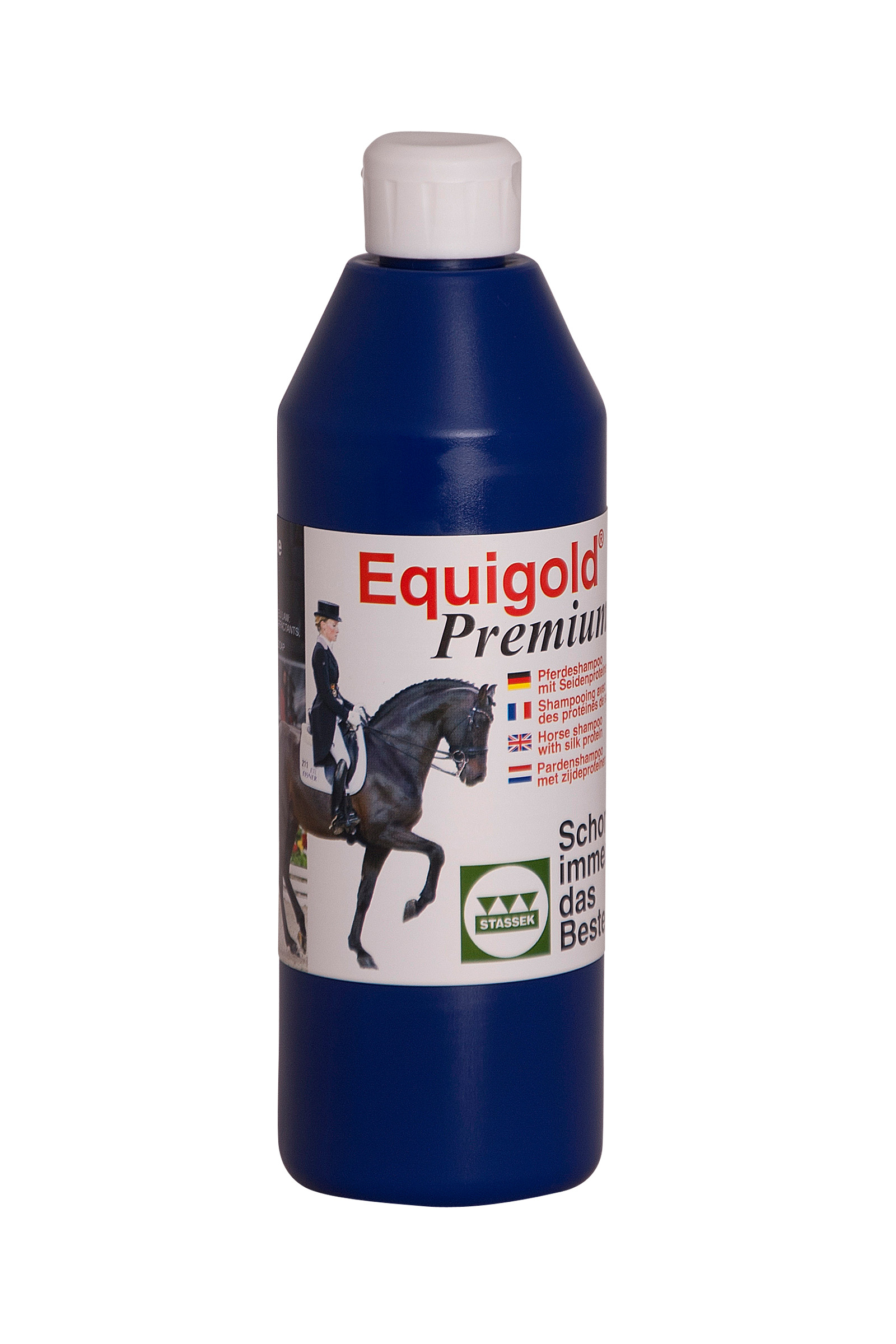 Stassek Equigold Champú Premium para Caballos, 500 ml