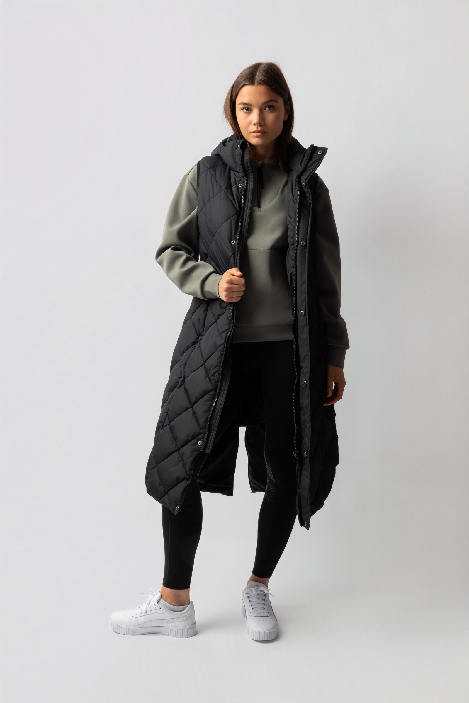 B Vertigo Gem Chaleco de Equitación Acolchado Largo 