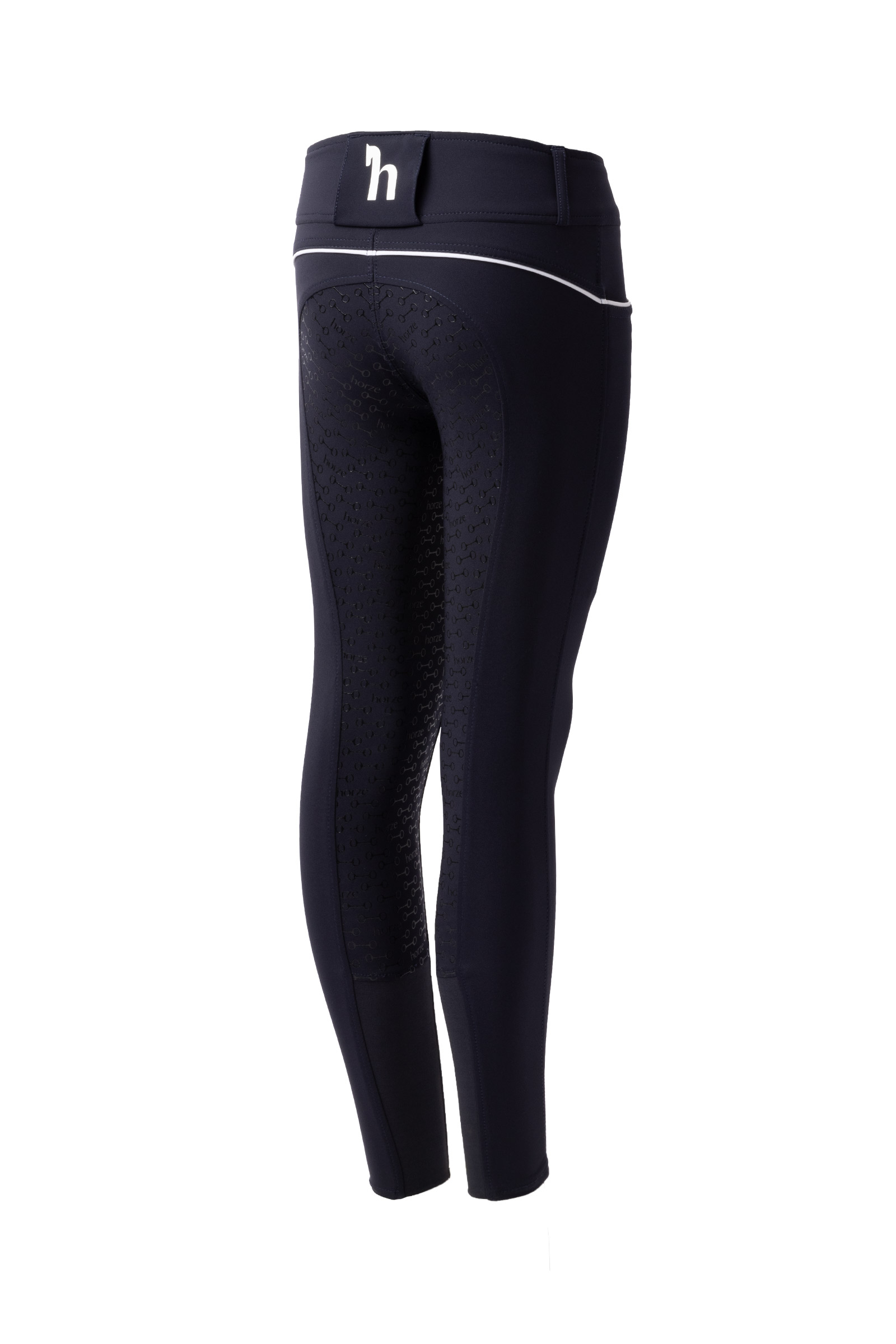 Pantalones de Montar con Cintura Altade Asiento Completo de Silicona para Ni&ntilde;os Horze Aubrey