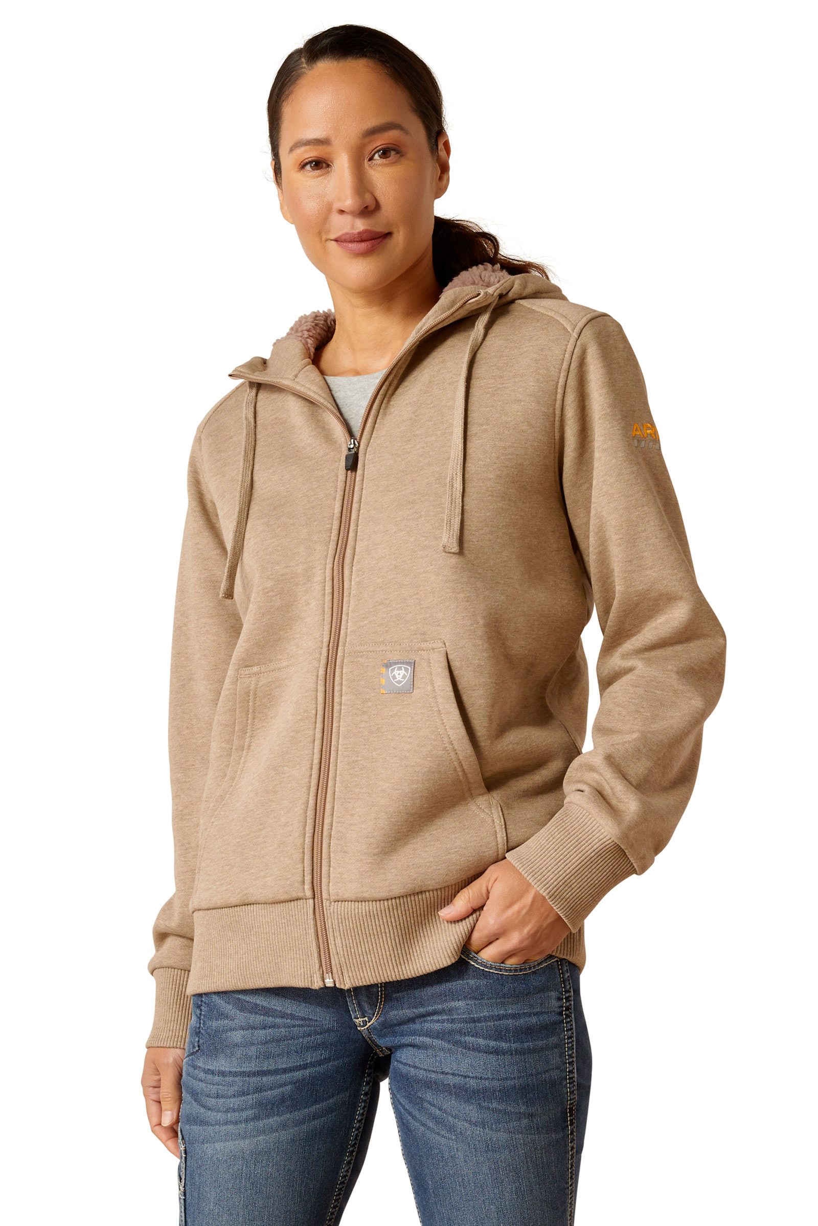 Ariat Rebar All-Weather Sherpa Sudadera con cremallera