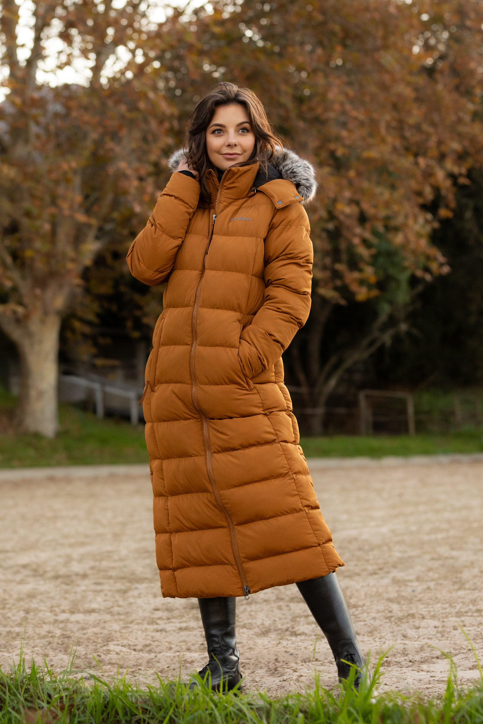 LeMieux Harper Women&acute;s Longline Puffer Coat