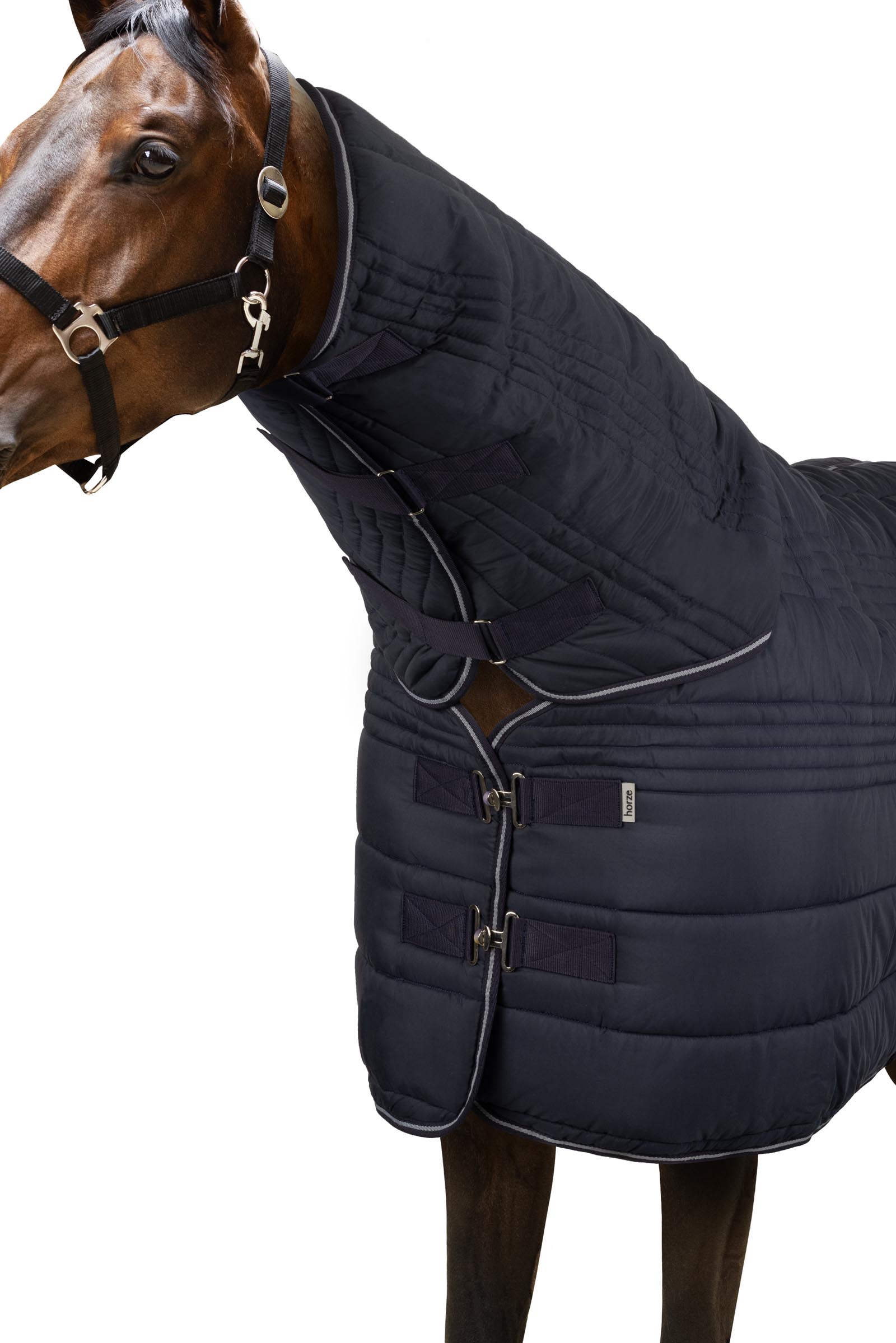 Manta de Cuadra Con Cubre Cuello Horze Kingsley Combo, 300g