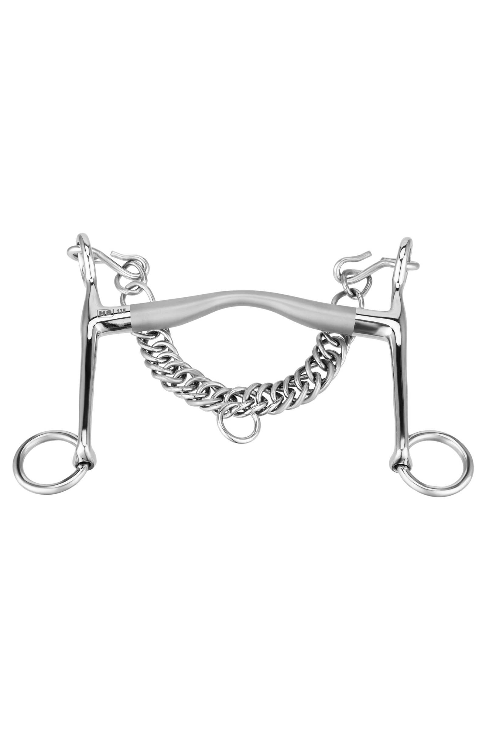 Bocado Weymouth Sprenger Satinox, 14mm, Brazos 7cm