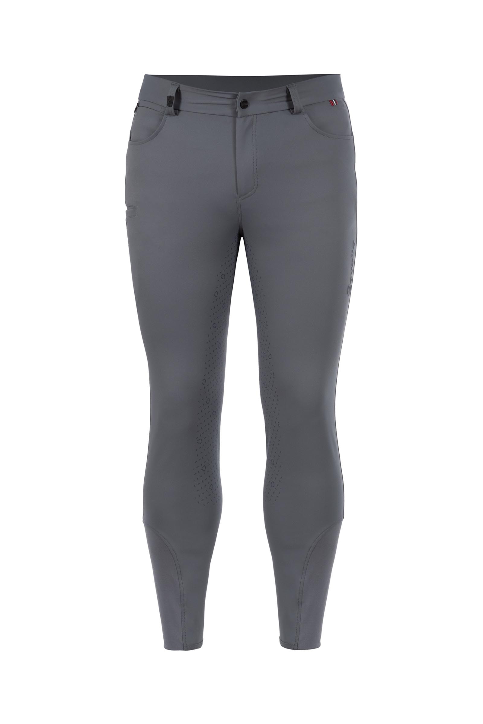 Cavallo Caingrip Mobile Pantalones de equitaci&oacute;n para hombre con agarre completo de silicona