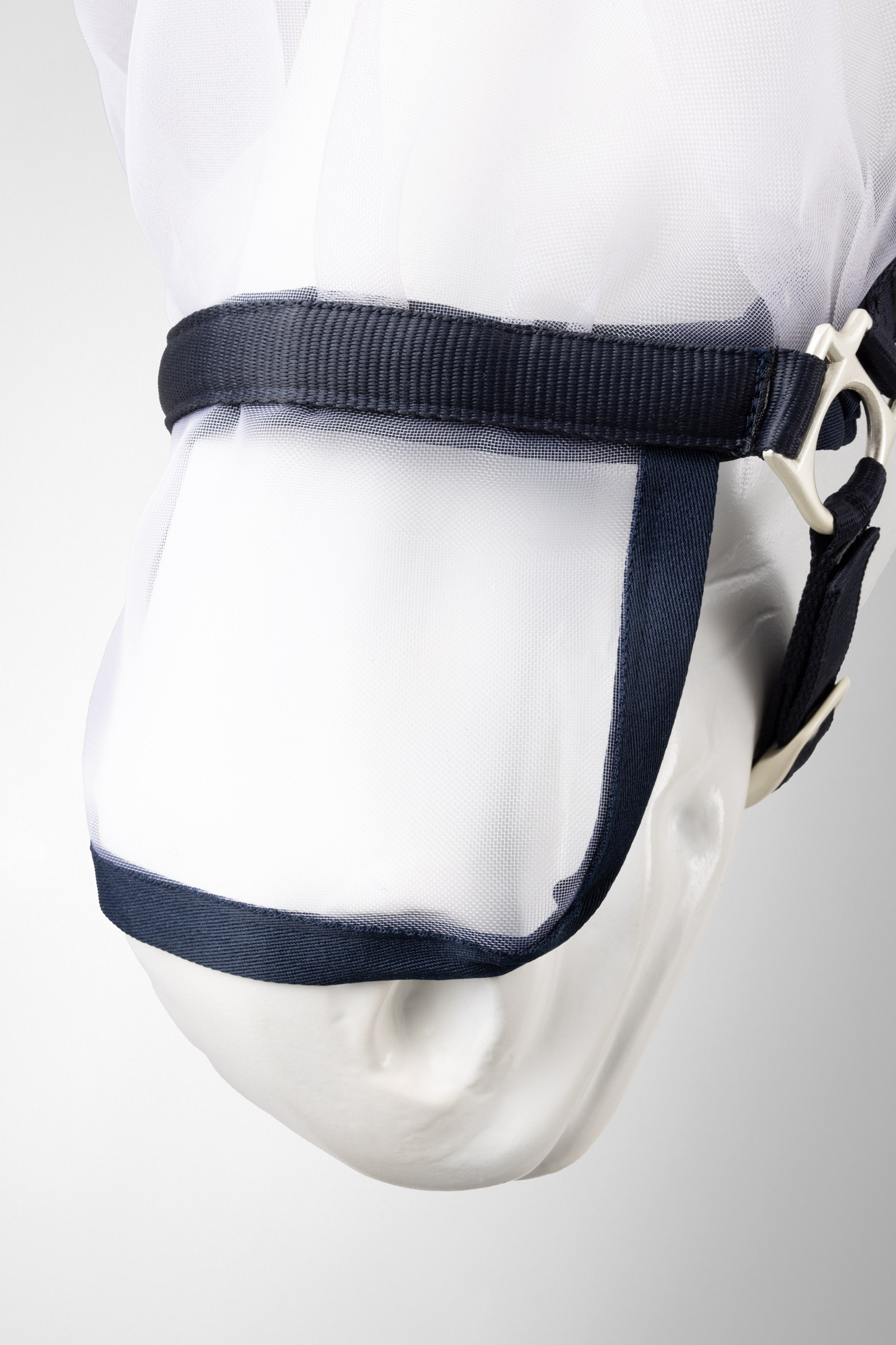 Horze Paso Fino cabezada cuadra con m&aacute;scara anti-moscas  