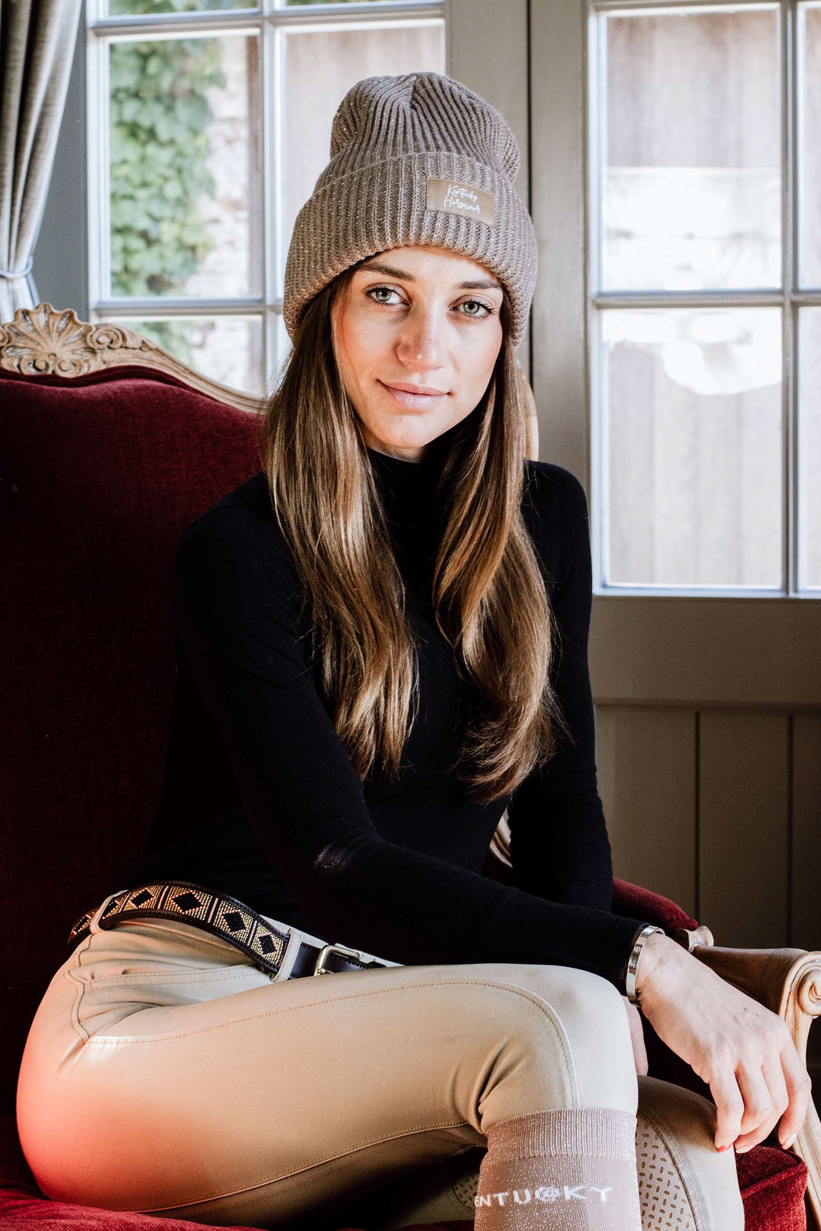 Gorro con Brillantina Kentucky Horsewear