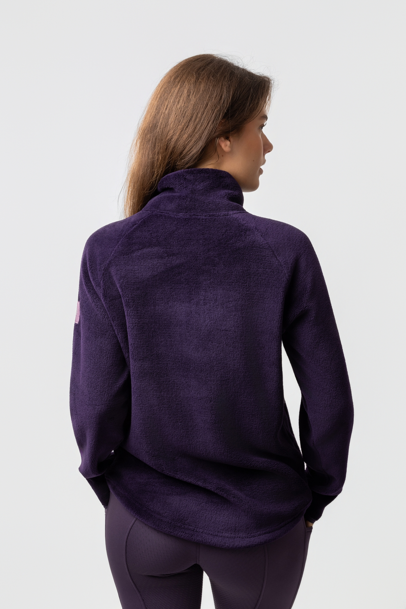 Horze Frieda Sudadera de forro polar anorak para mujeres