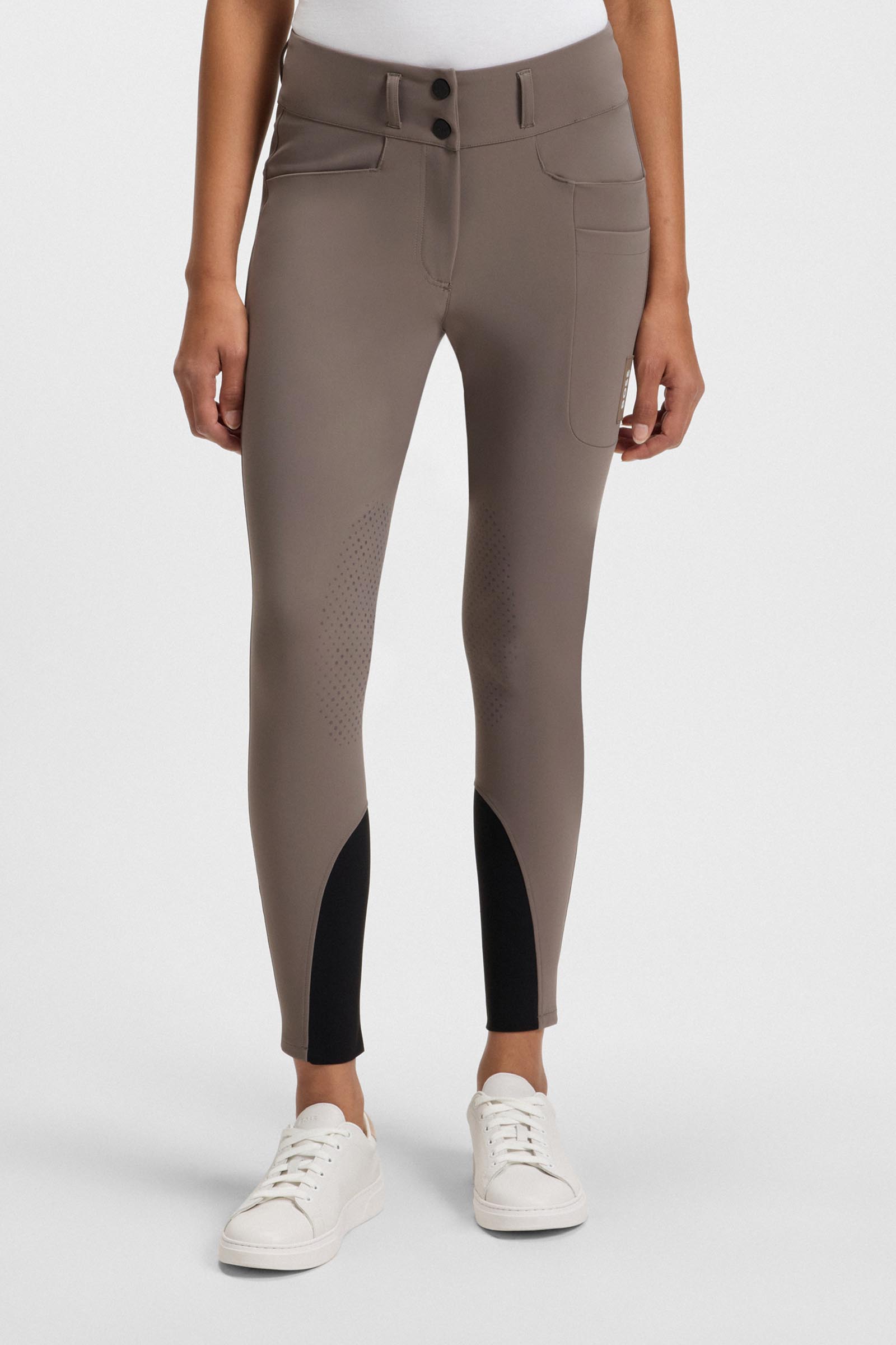 Boss Hannah pantalones de equitaci&oacute;n mujer High Waist knee grip Technical