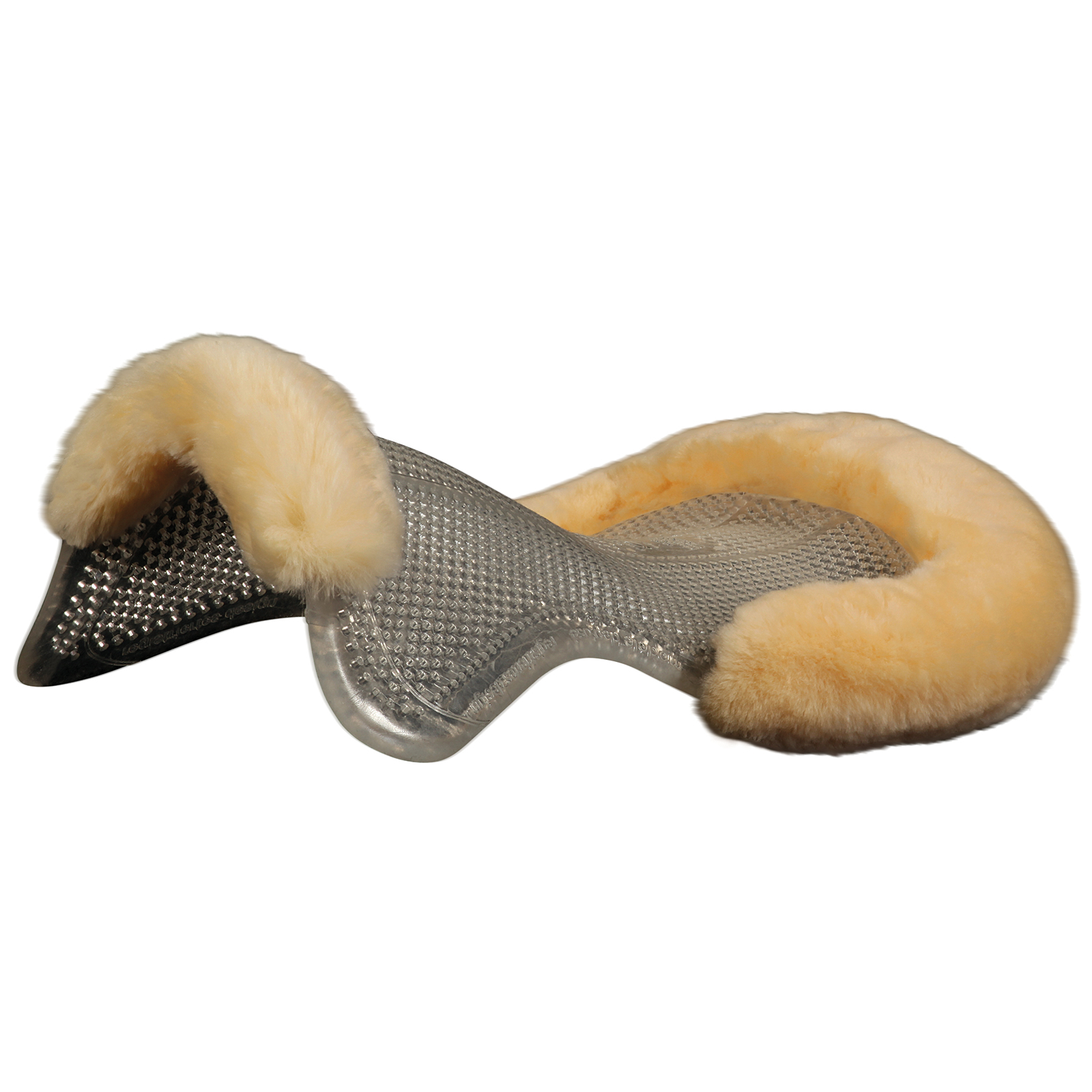 Acavallo mantilla terap&eacute;utica Just Gel con recorte y piel de oveja  