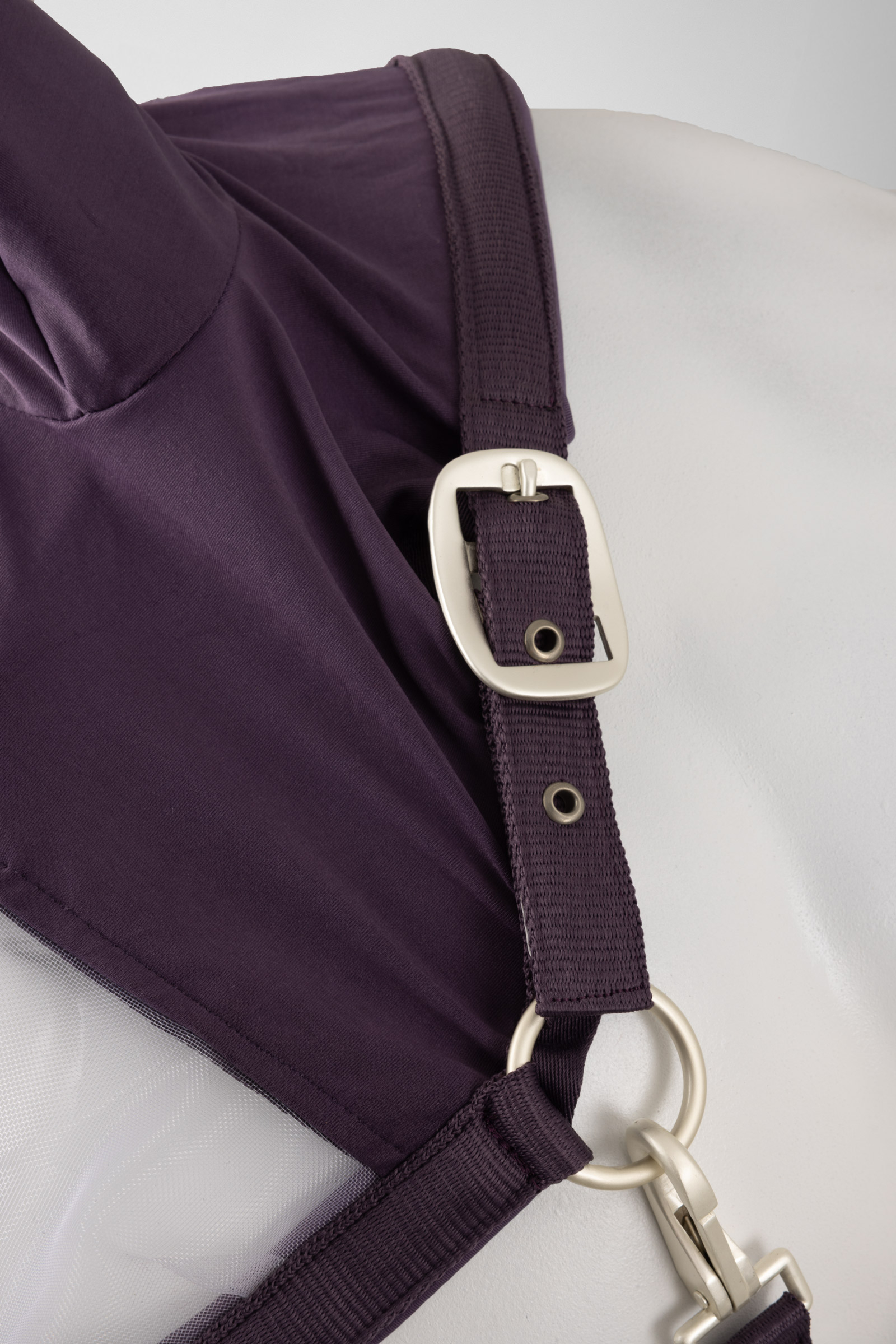 Horze Paso Fino cabezada cuadra con máscara anti-moscas  