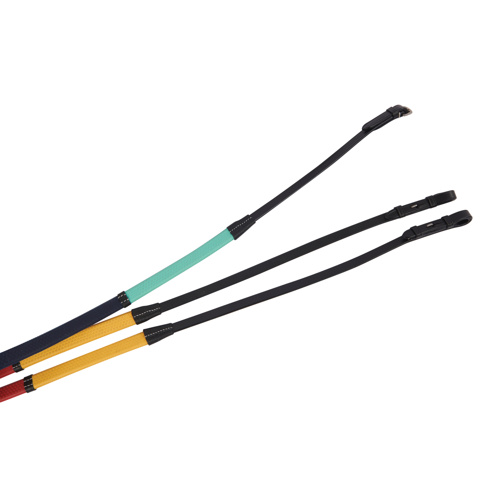 Kincade Rainbow Riendas De Goma Con Espárragos De Gancho