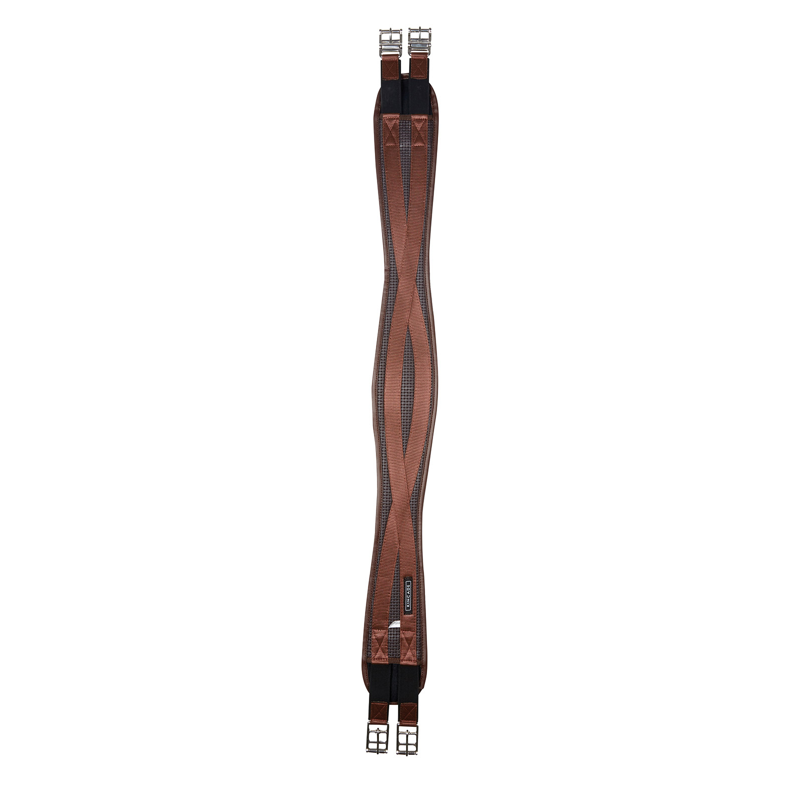 Brown Kincade Anti-Chafe Shaped Elastic Girth