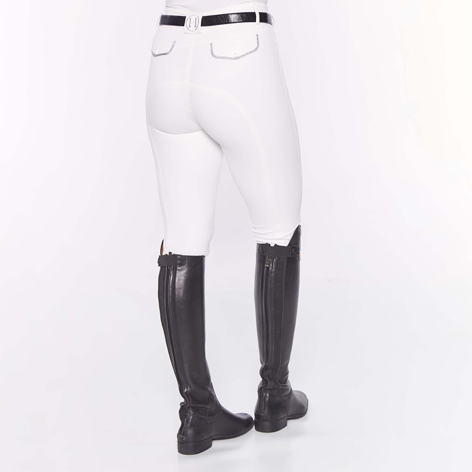 WH/AB Harcour Jaltika Pantalones de Montar con Agarre Fix para Mujer 