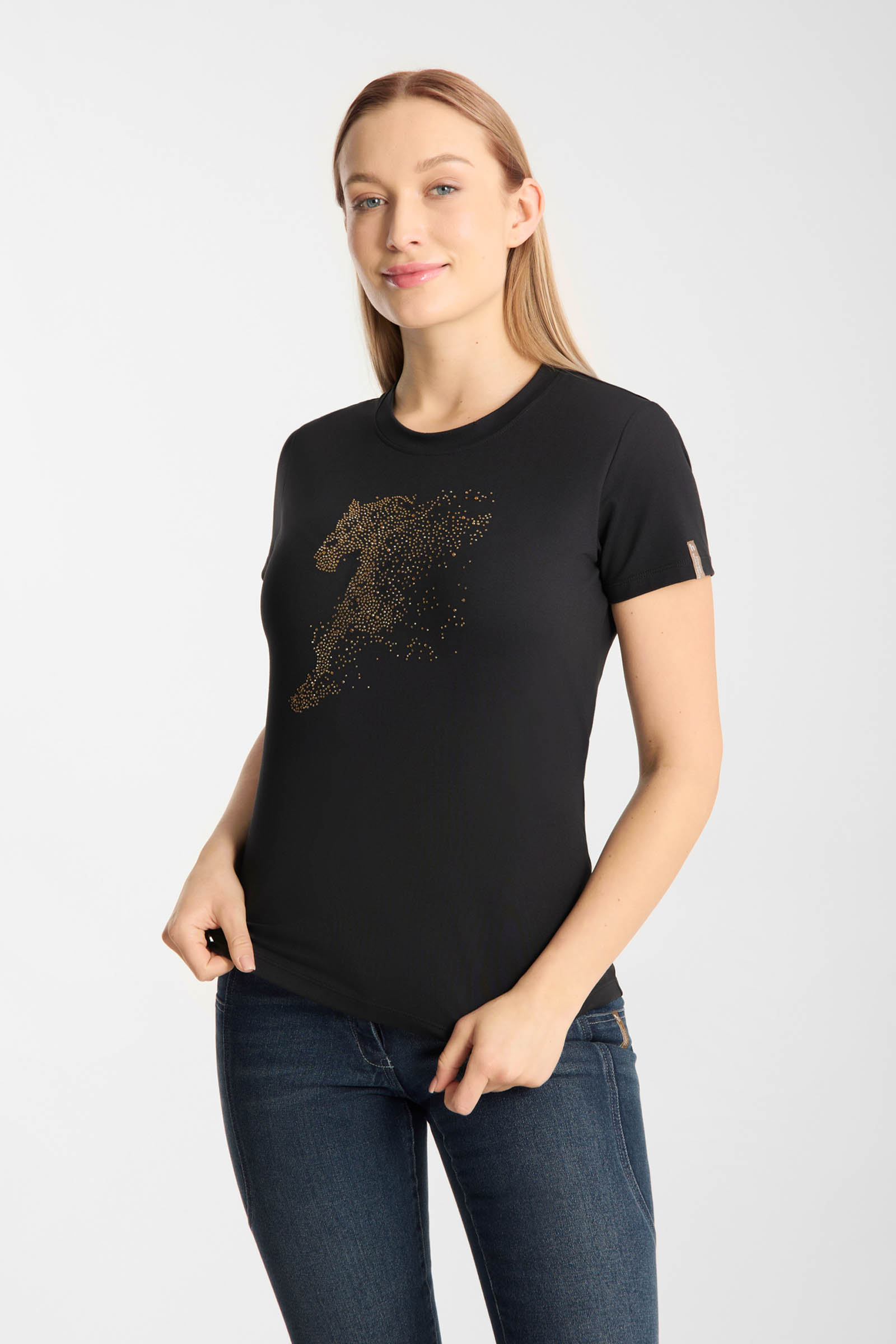 Horze Kathrin camiseta western para mujer