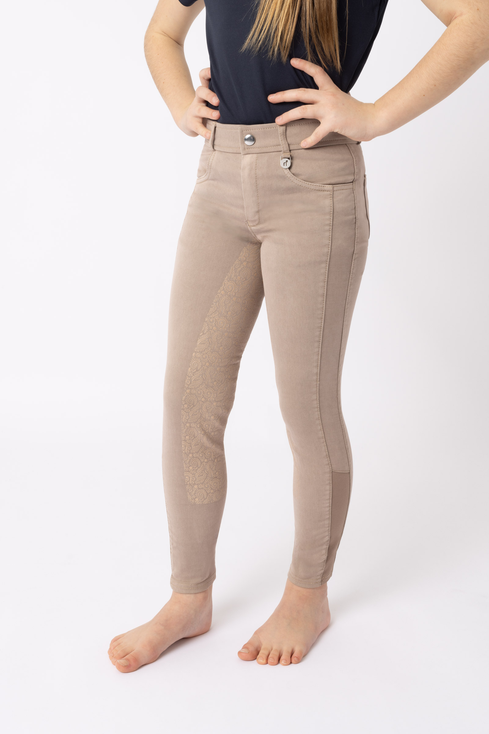 Pantalones de Montar con Agarre Completo para Ni&ntilde;os Horze Suki