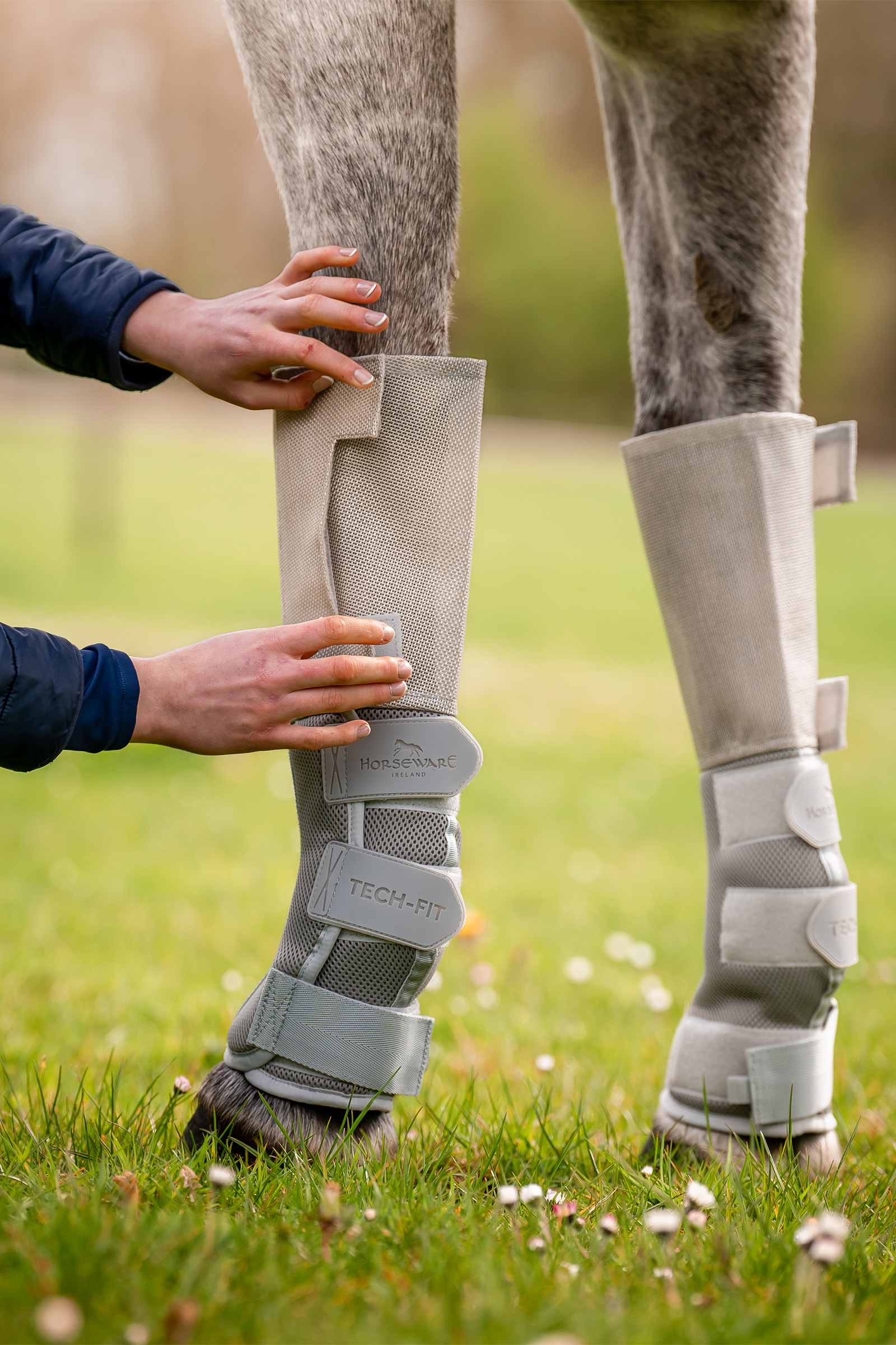 Horseware Rambo Tech-Fit Bota Antimoscas (Conjunto de 4)