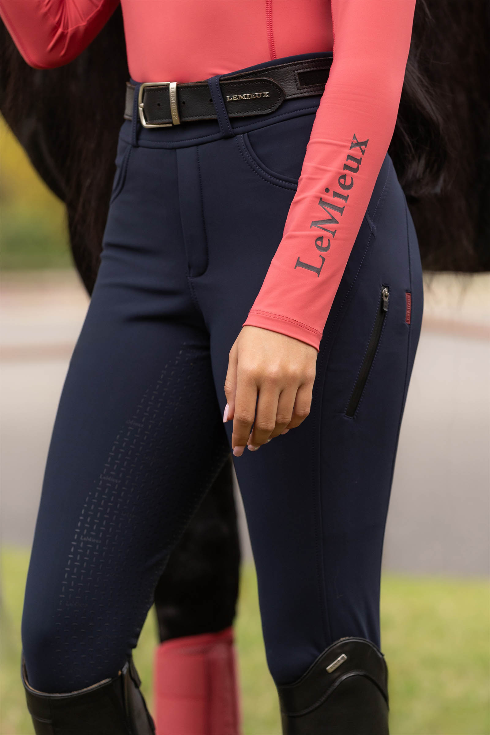 LeMieux Classique camiseta base para mujer