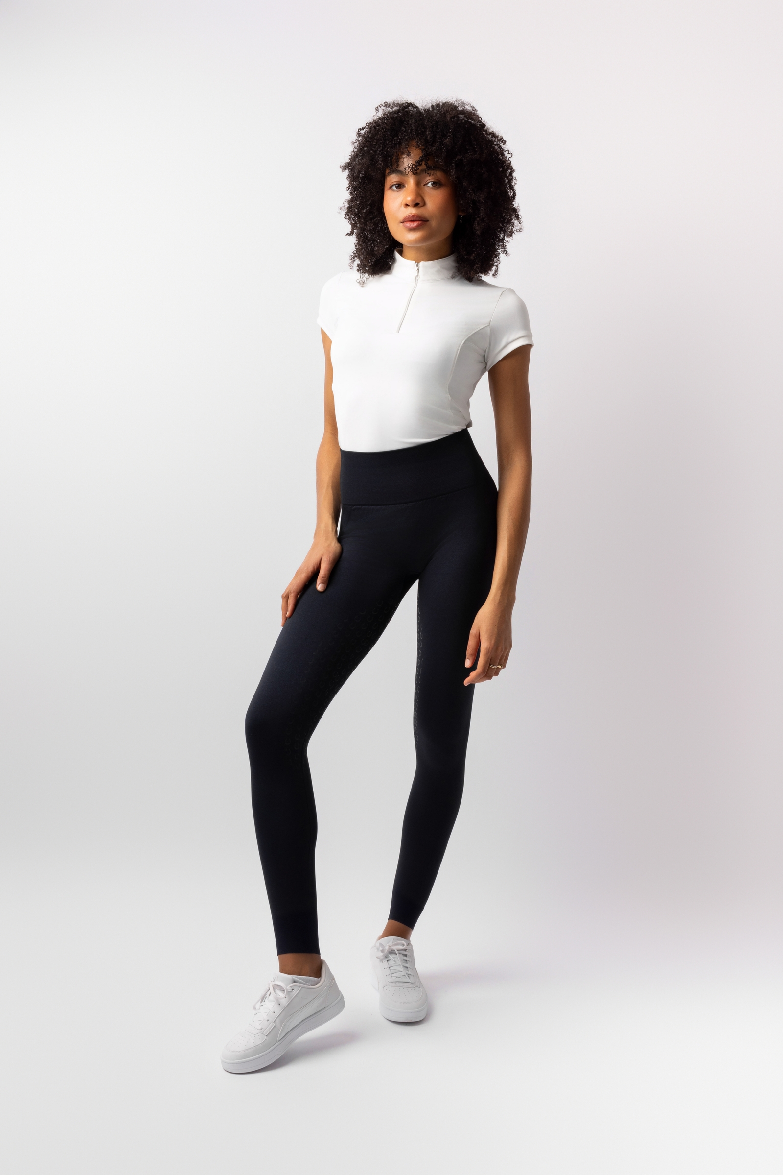 Horze Nessa Mallas Scrunch Fullgrip Sin Costuras