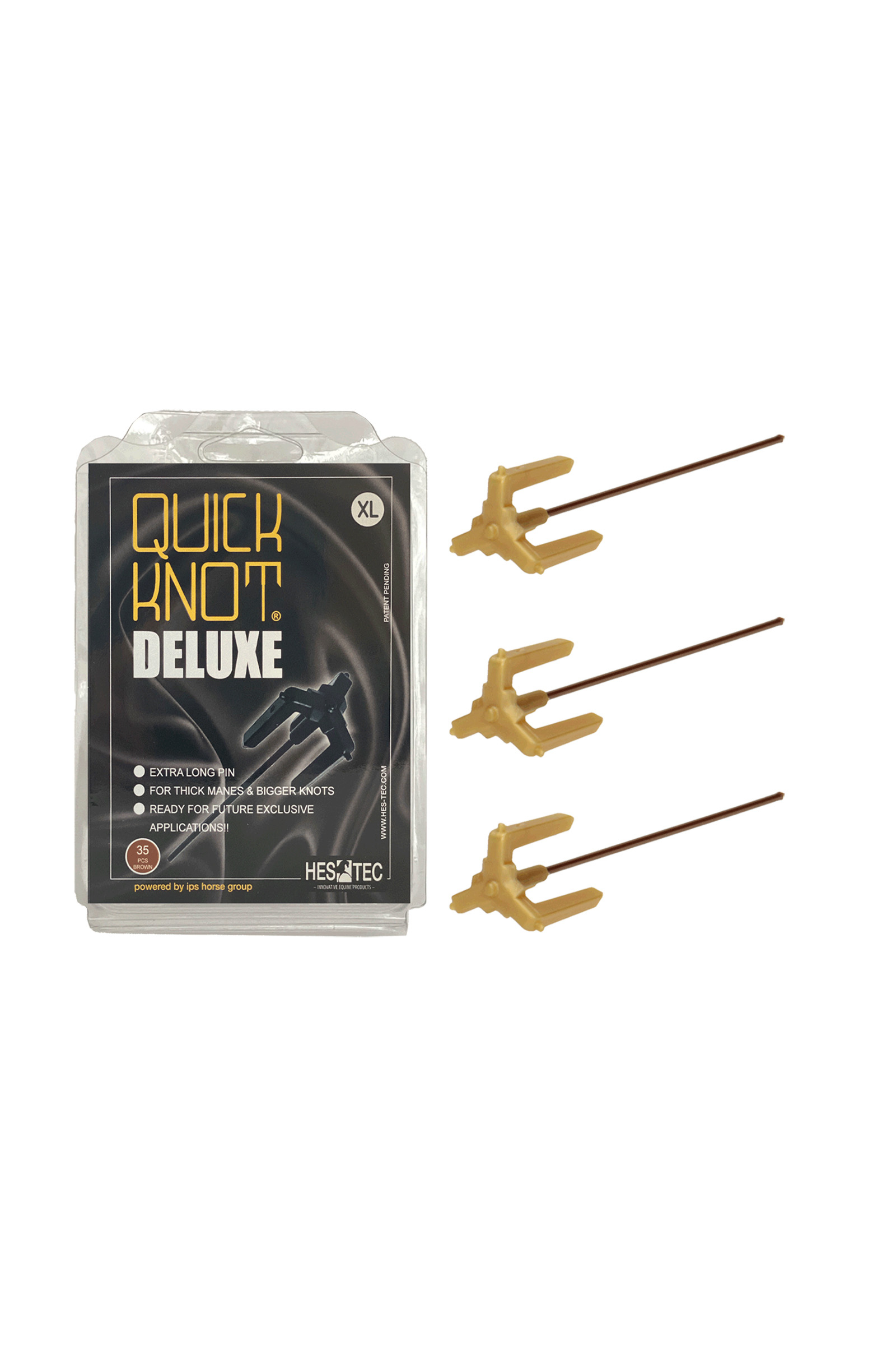 Brown Ayuda para trenzar Quick Knot Deluxe XL de Waldhausen