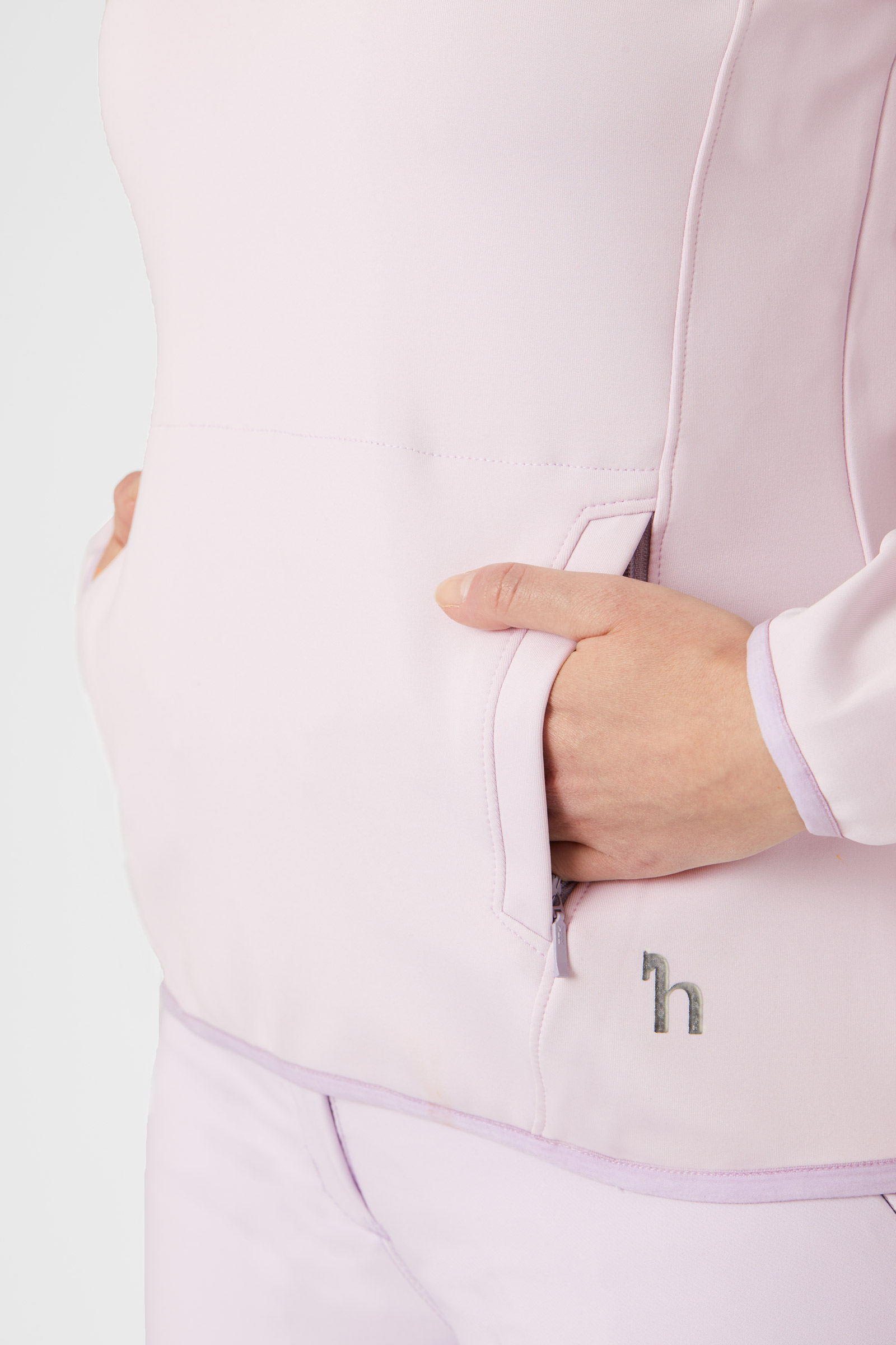 Suéter Funcional con Cuello Floral para Mujer Horze Kaitlin