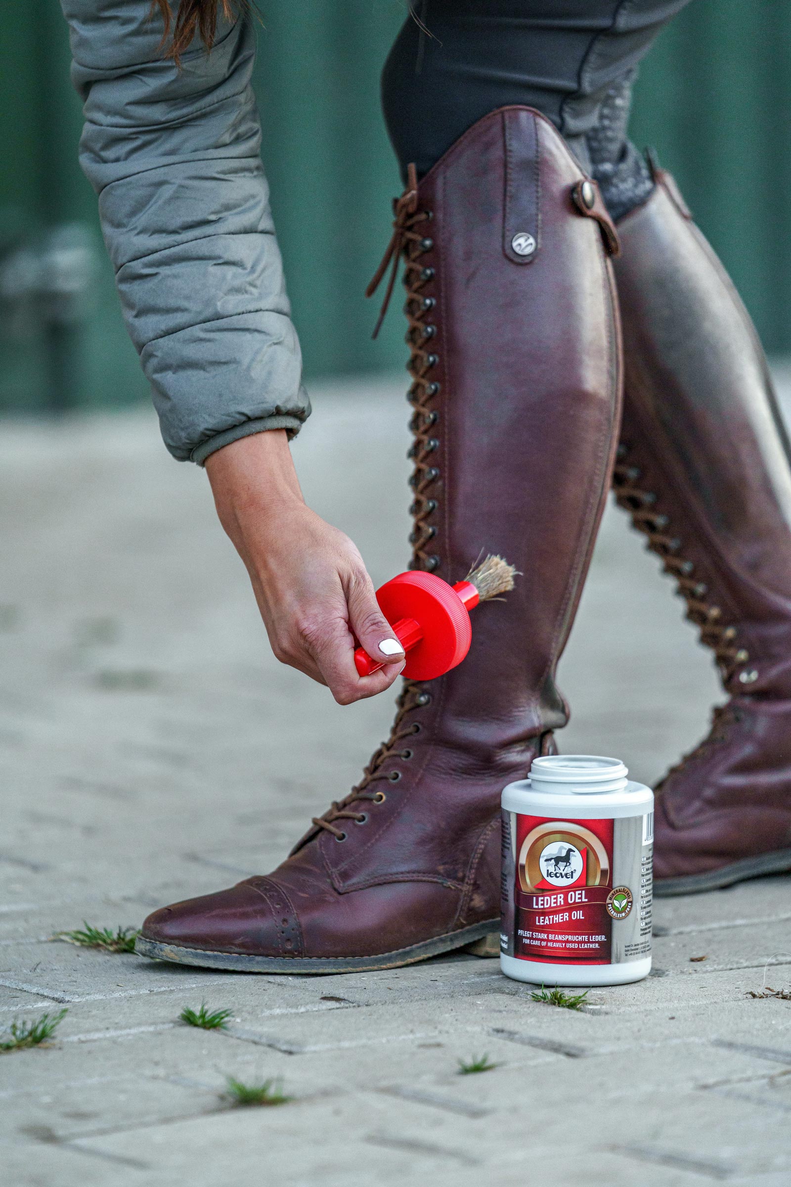 Aceite para cuero Leovet