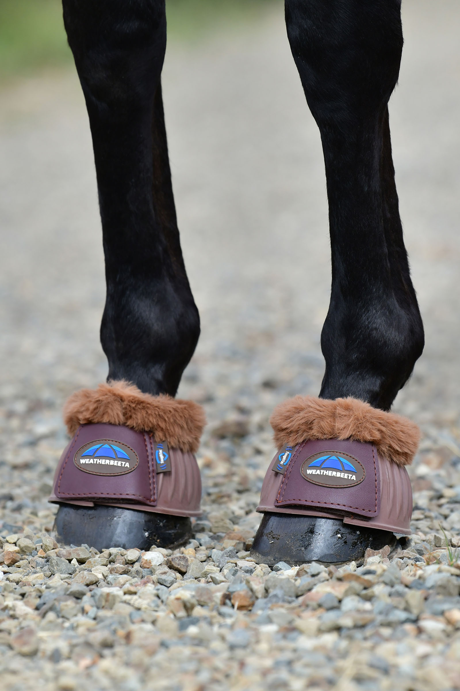 Weatherbeeta Tough-Tec Prime Botas de campana de goma con borde de forro polar