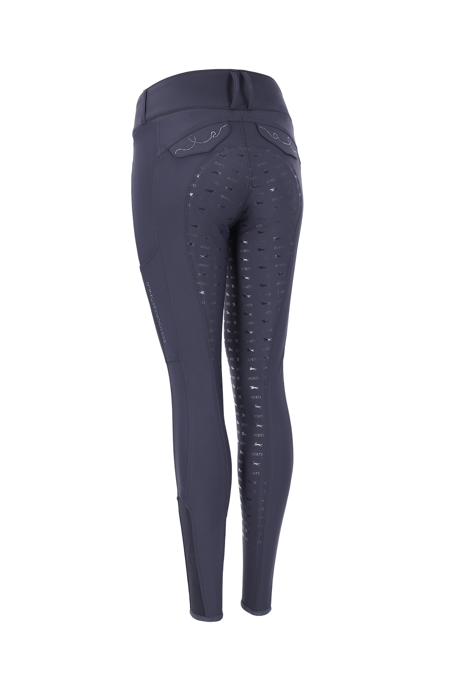 Dark Blue-3 Pantalones de Montar con Asiento Completo para Mujer Schockem&ouml;hle Sports Noelle