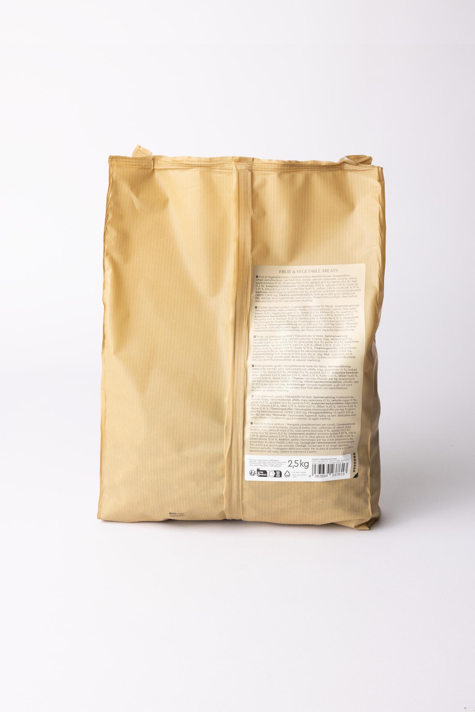 Galletas Frutas & Verduras Horze, Golosinas 2,5kg