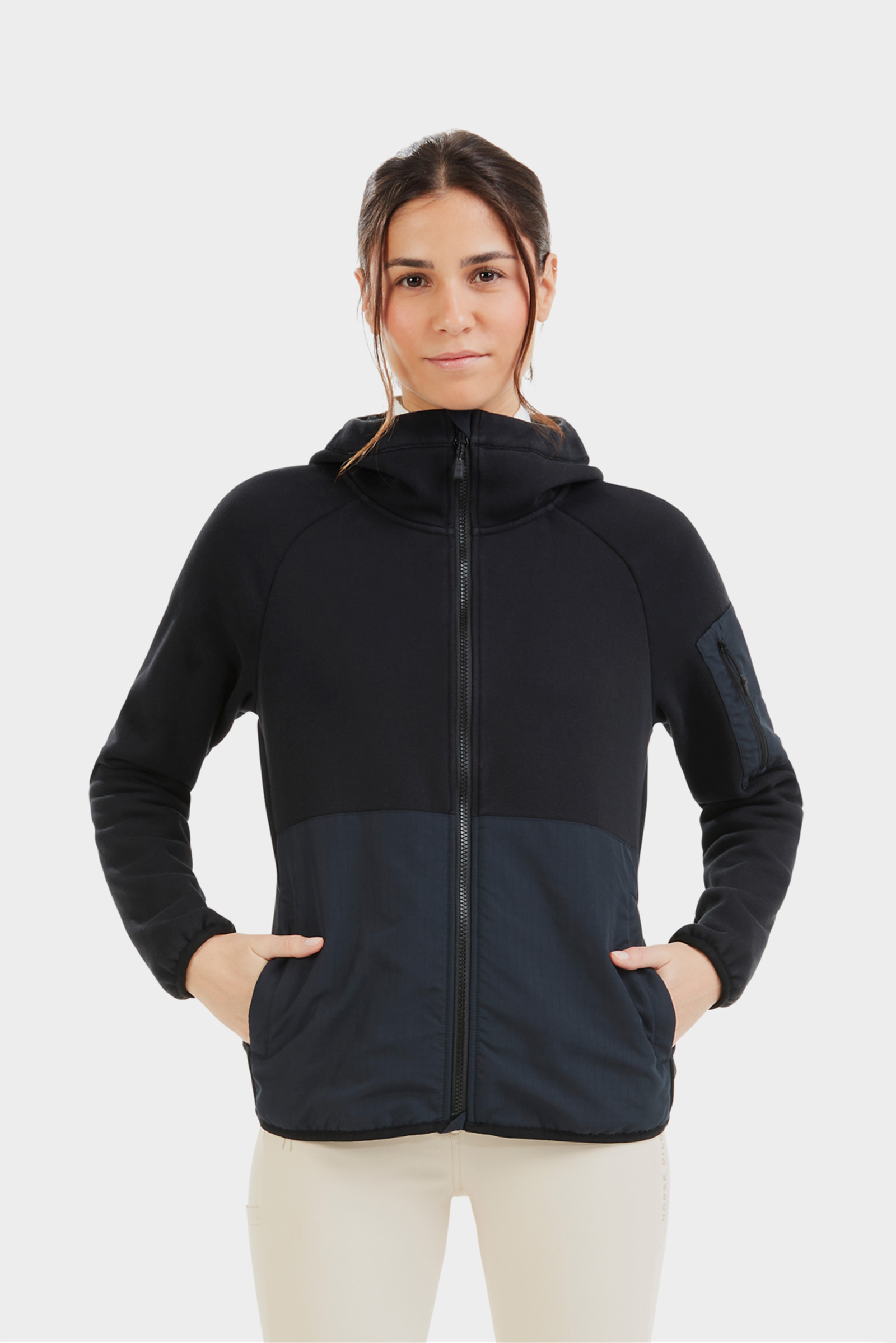 Blue Graphite Horse Pilot Chaqueta Pampa para mujer