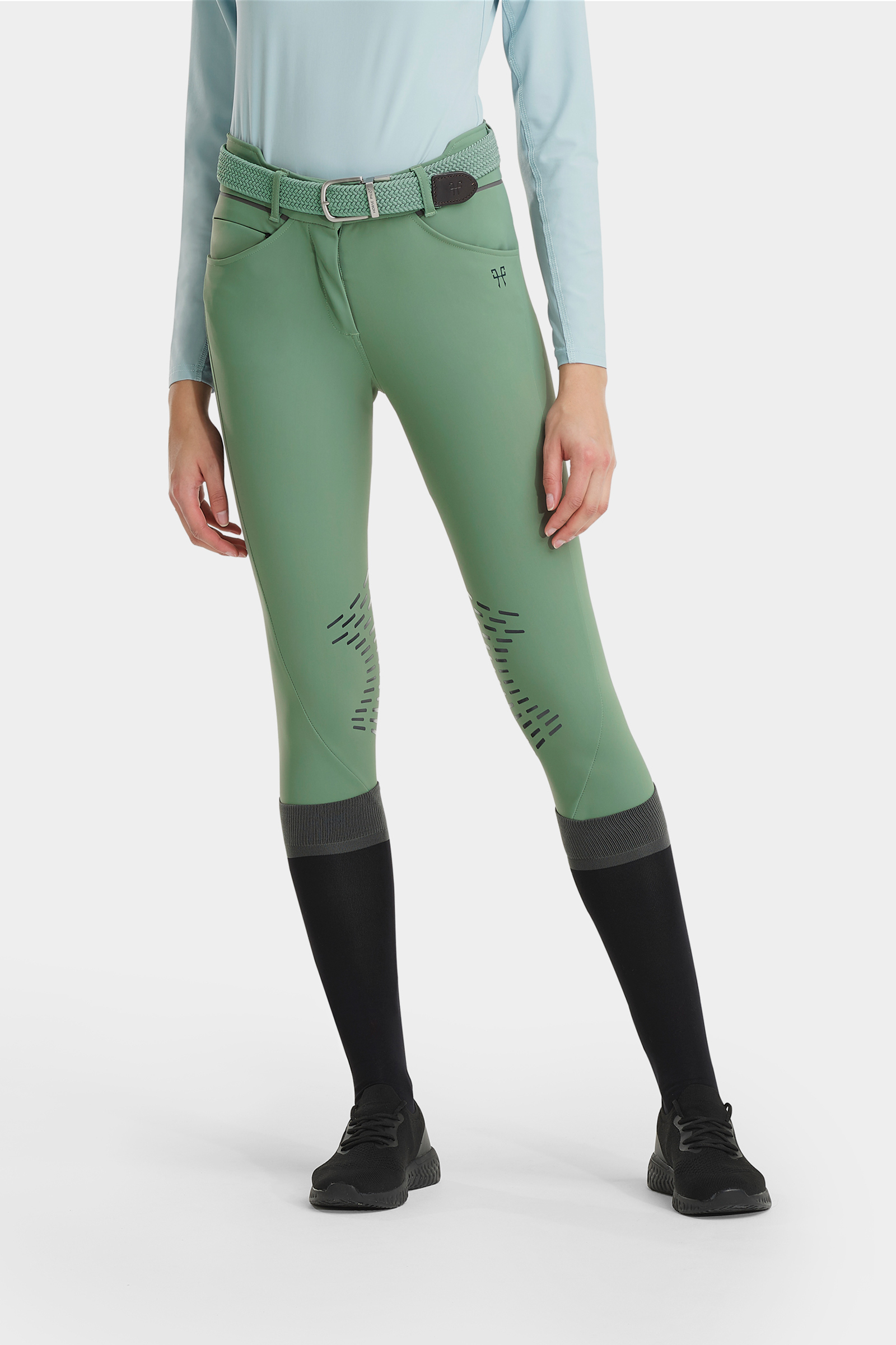Smooth Green Horse Pilot X-Design pantalones de montar para mujer