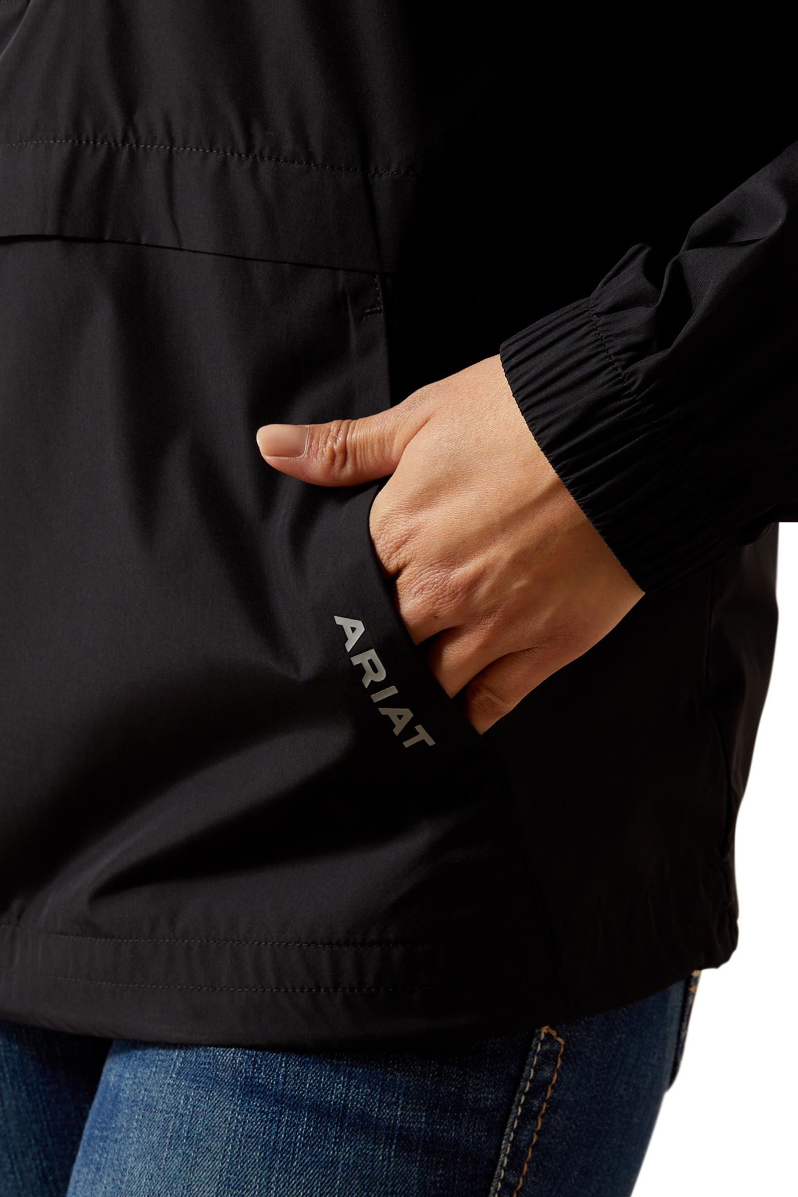 Ariat Chaqueta tipo pul&oacute;ver Whisper para mujer