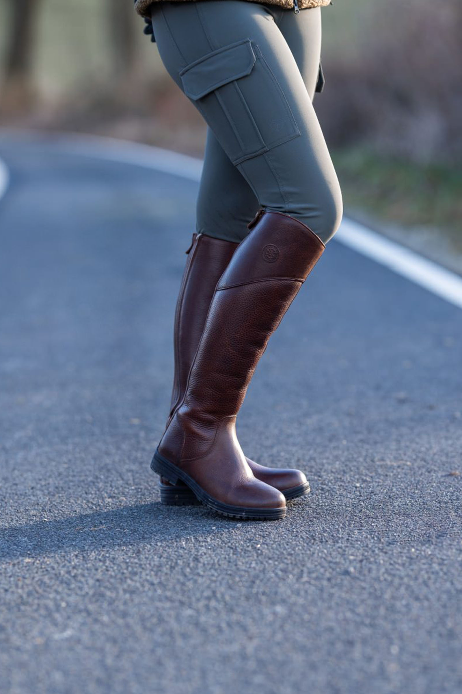 Suedwind Footwear Amaron Tall Wool Botas de equitación impermeables de invierno 