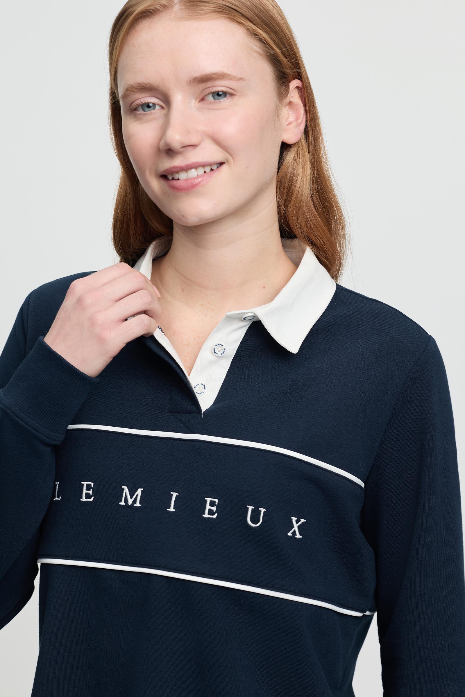 LeMieux Rochelle camiseta de rugby para mujer