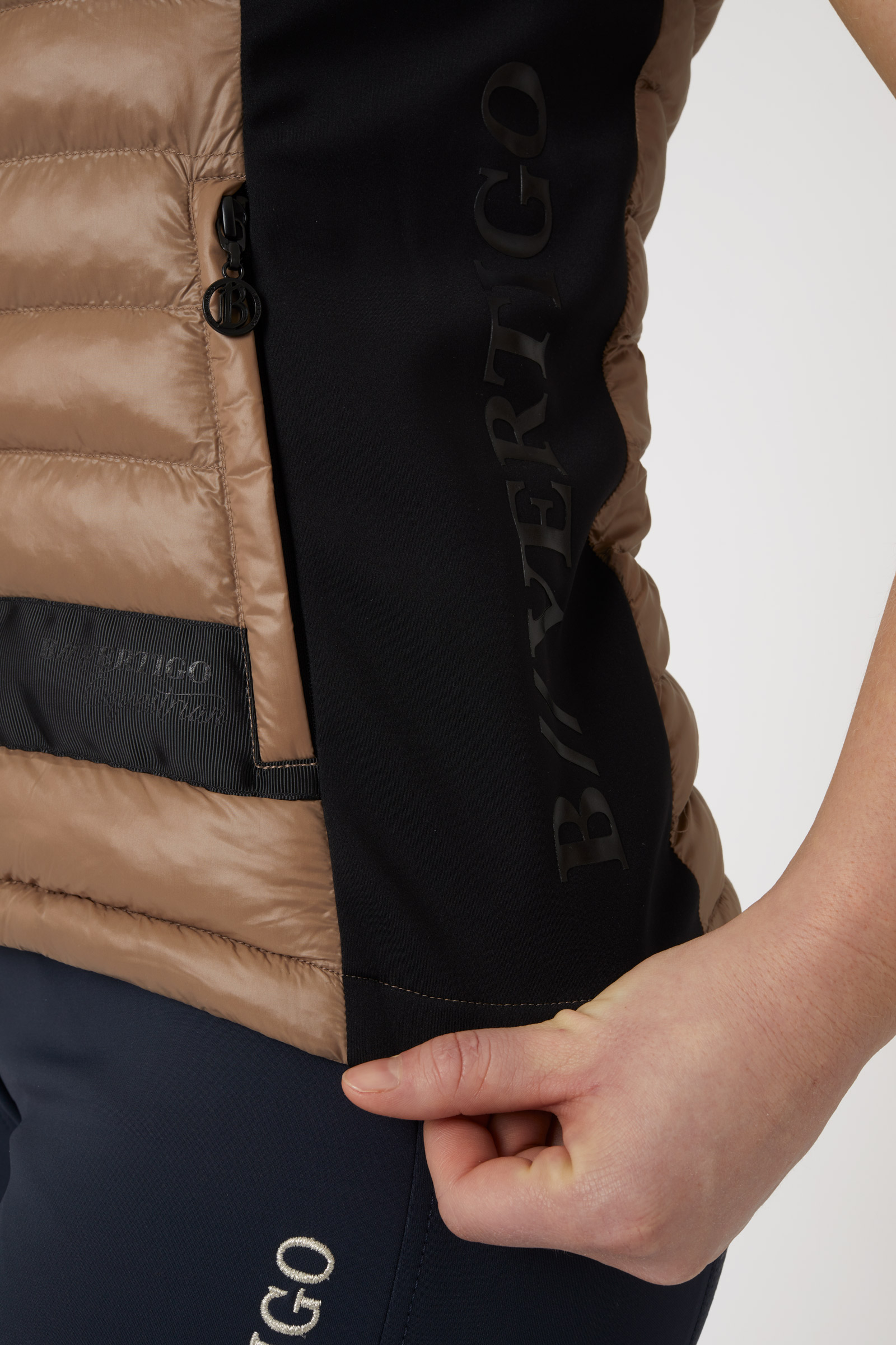 Chaleco de Equitación Acolchado Ultra Ligero para Mujer B Vertigo Sia